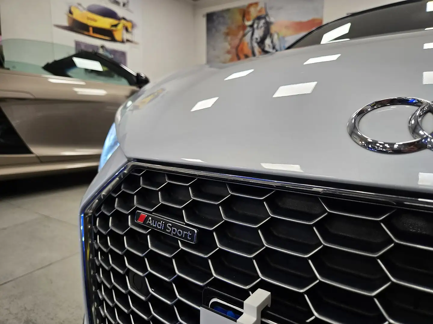 Audi R8 Spyder V10 PLUS 610cv SERVICE AUDI_BOLLO PAGATO Weiß - 2