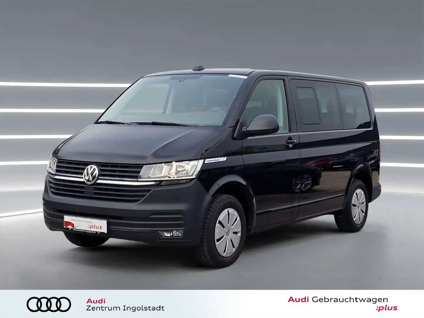 Volkswagen T6.1 Caravelle 2.0 TDI DSG 9-Sitzer AHK Kamera Trendline Schwarz - 2