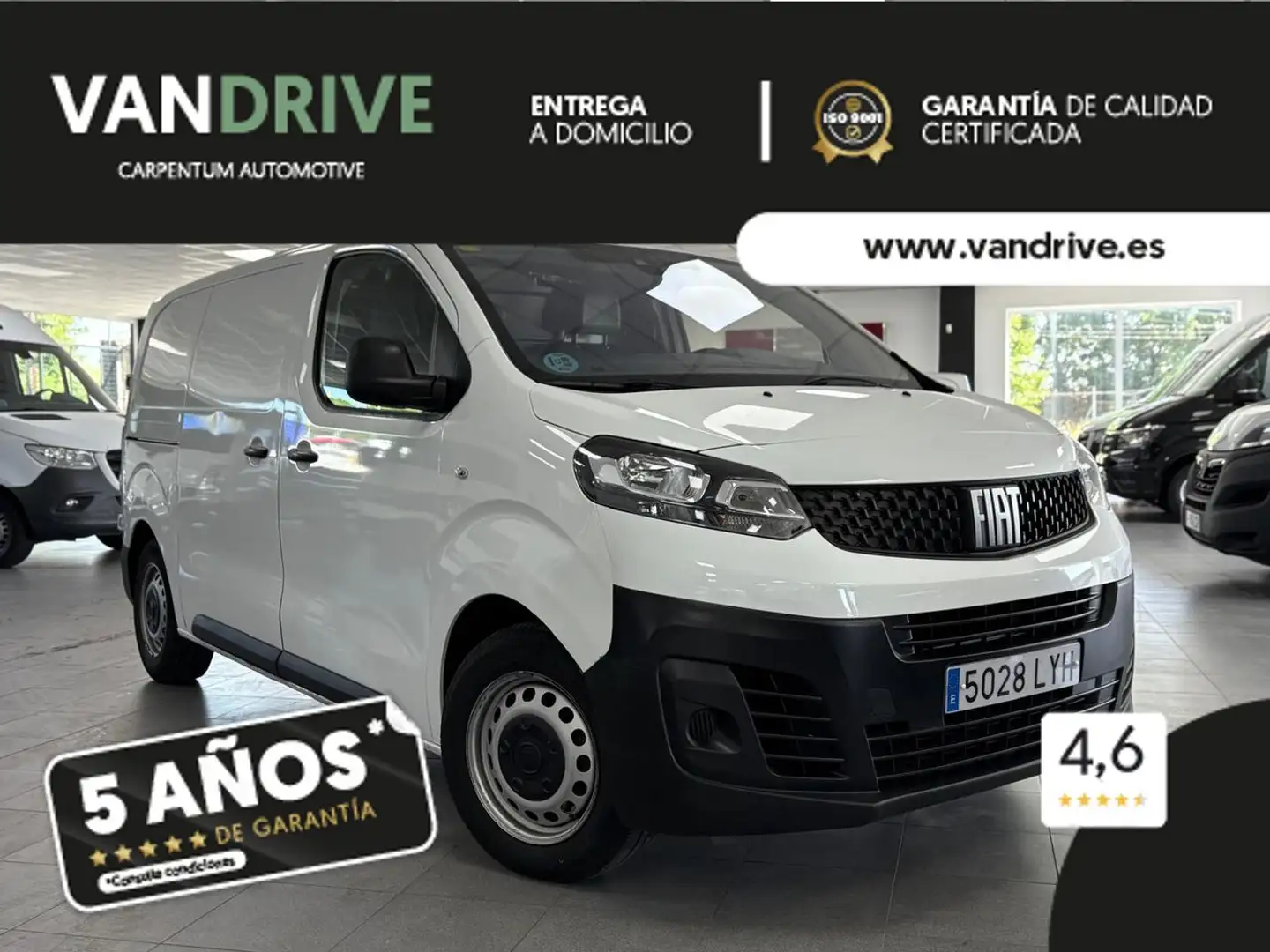 Fiat Scudo MT 6 BUSINESS l1h1 102CV Blanco - 1