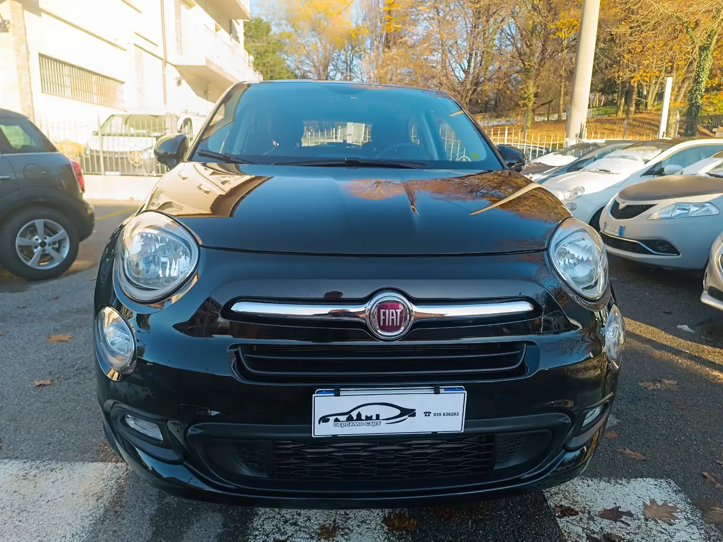 Fiat 500X 1.4 DCT AUTOMATICA SPORT NAVIGATORE KM CERTIFICATI Zwart - 2
