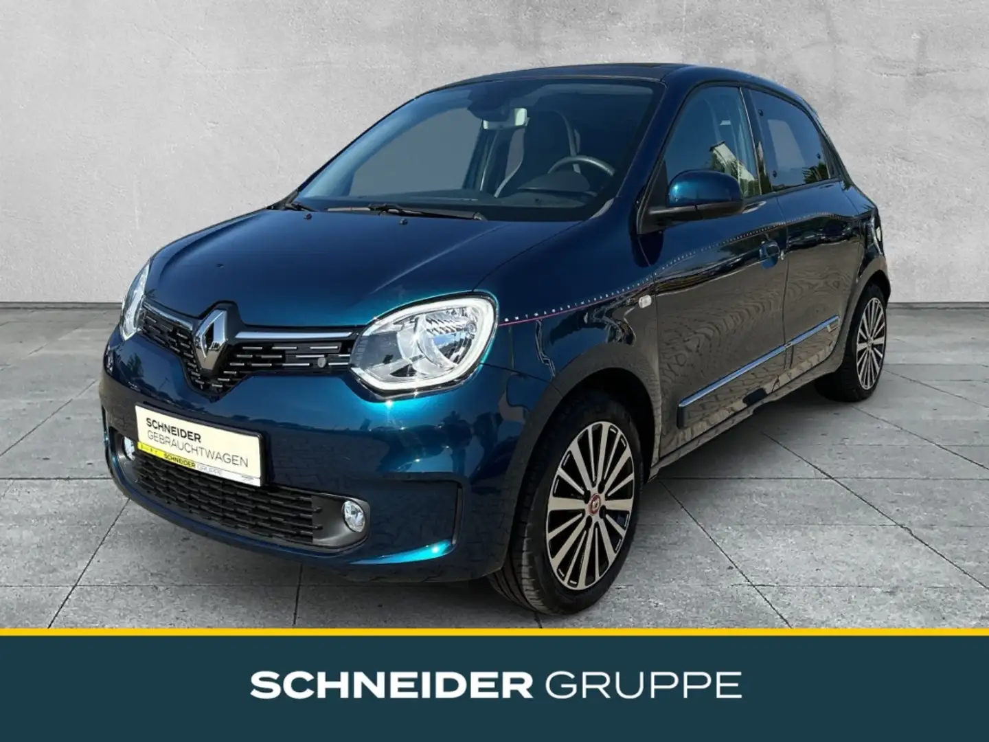 Renault Twingo SIGNATURE TCe 90 EDC FALTSCHIEBEDACH+SHZ Blau - 1