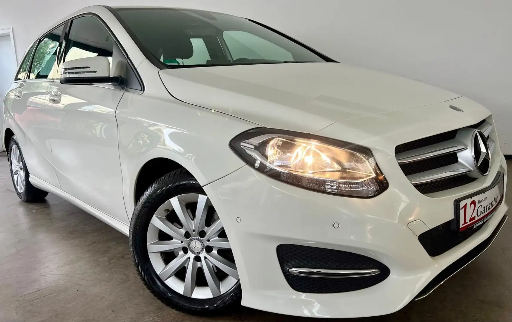 Mercedes-Benz B 200 AHK,Temp,Klima,Kamera,2xPDC,TÜV&SERV NEU Weiß - 1