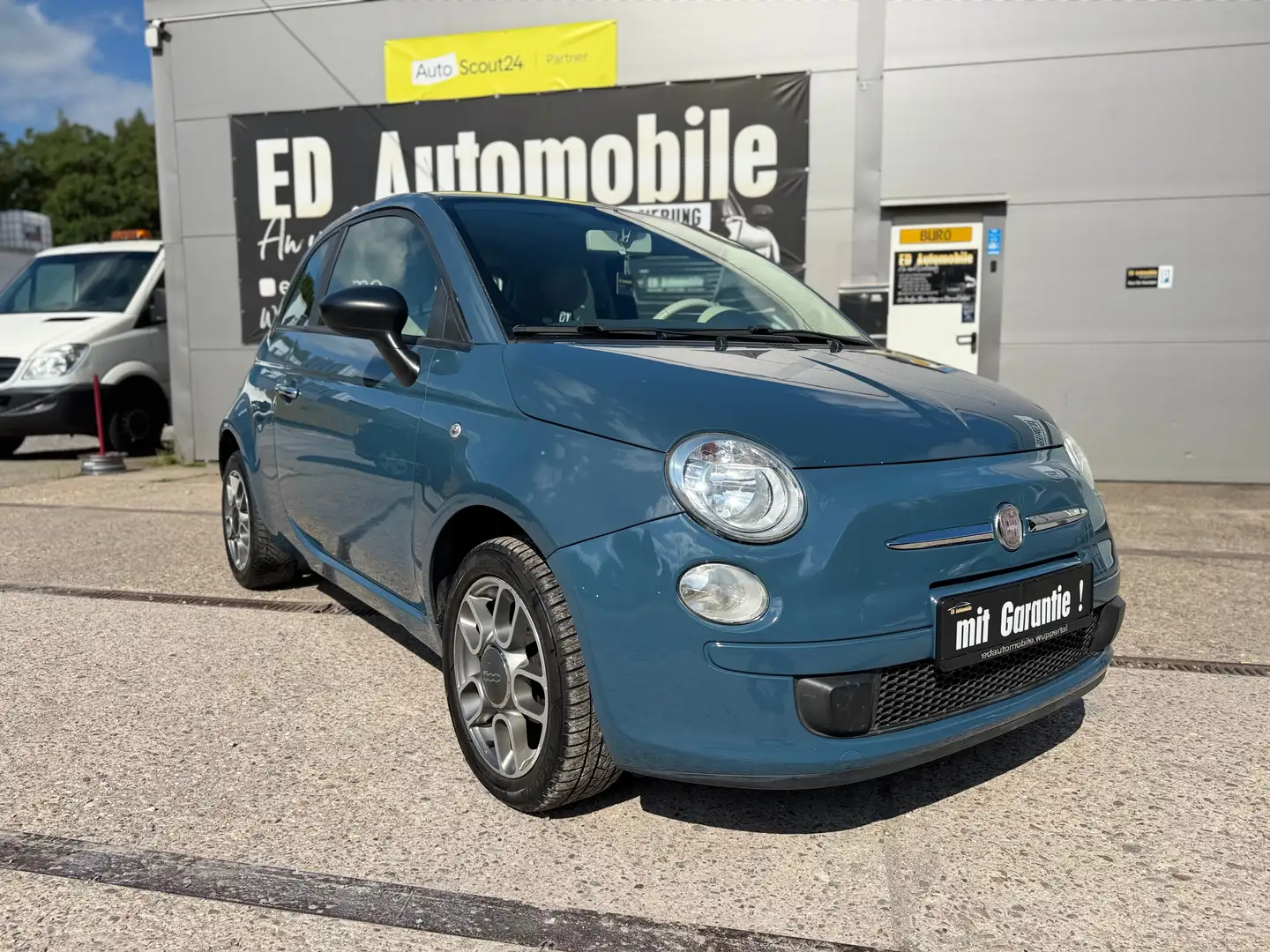 Fiat 500 1.2 BENZIN MIT GARANTIE! Azul - 1