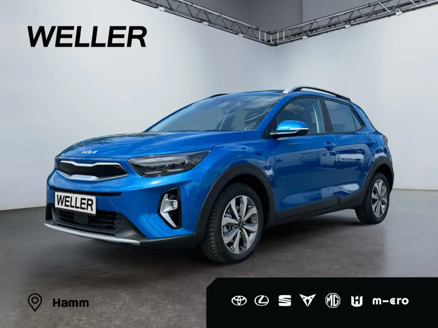 Kia Stonic 1.0 T-GDI 100 DCT7 Vision *CarPlay*CAM*SHZ* Blauw - 1