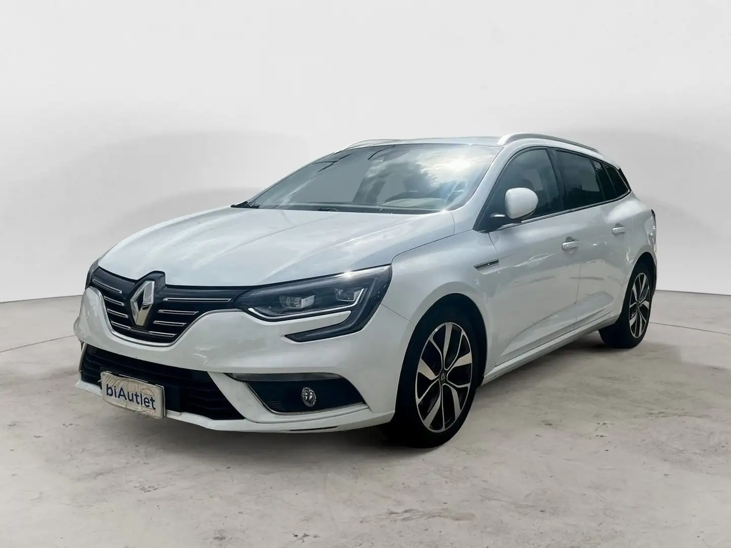 Renault Megane Megane Sporter 1.5 blue dci Intens 115cv edc my19 Blanc - 1