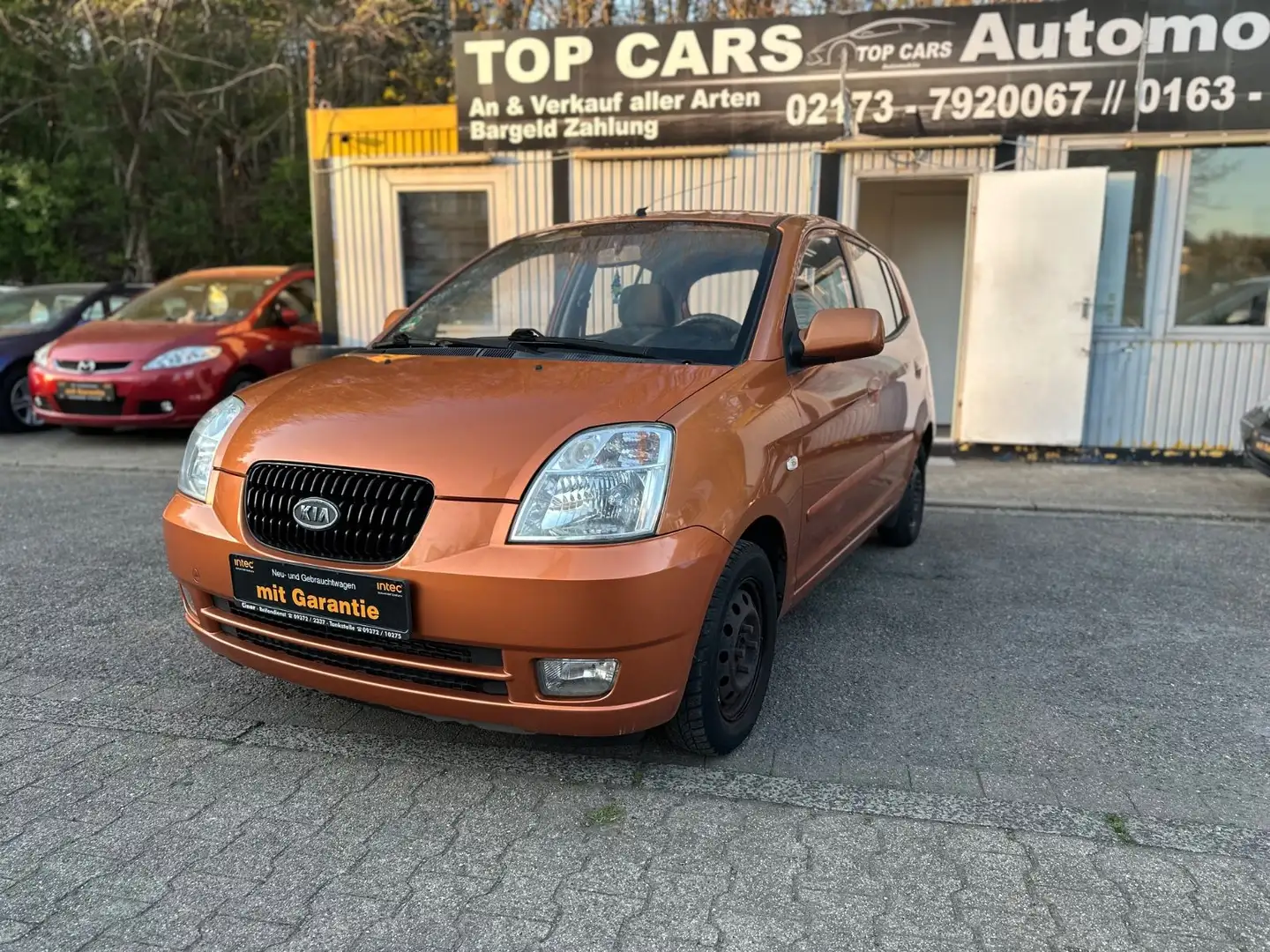 Kia Picanto 1.1 LX*Tüv Neu*Klima*Sparsam Cityflitzer Orange - 2