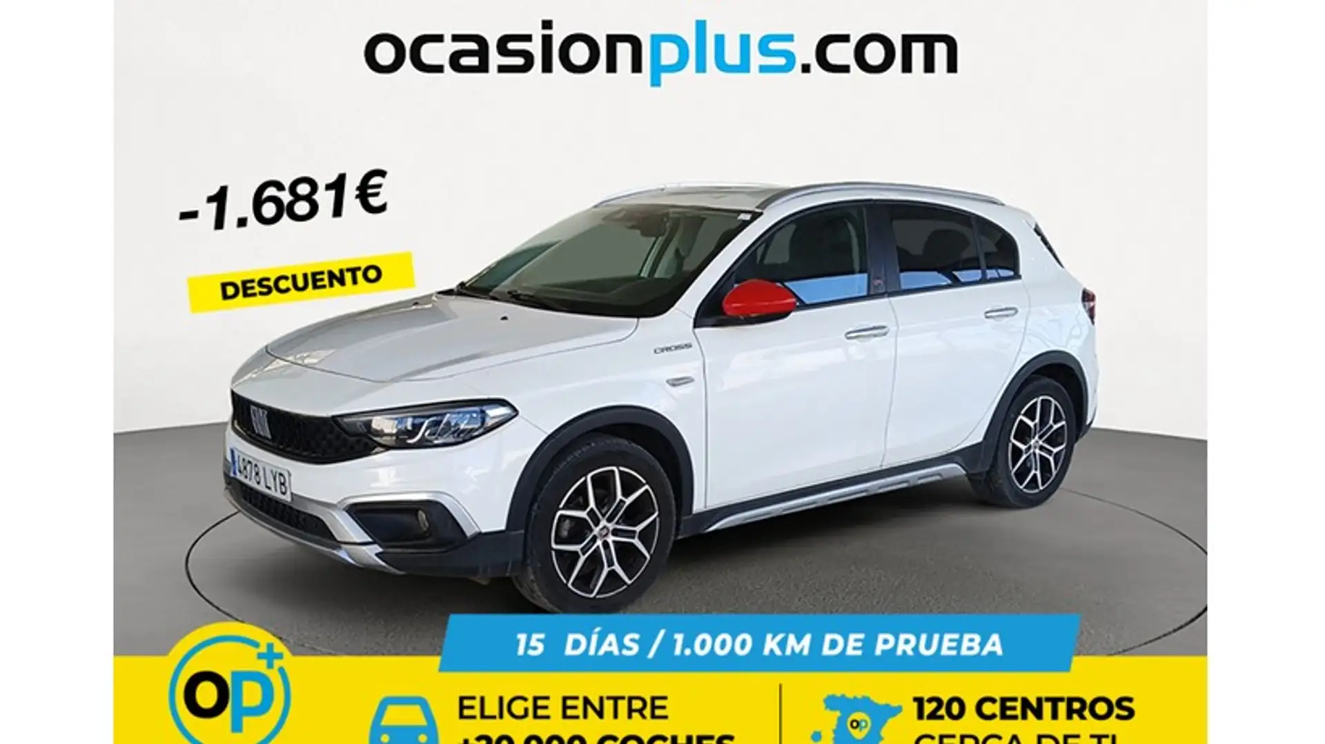 Fiat Tipo 1.5 Hybrid Red DCT Blanc - 1