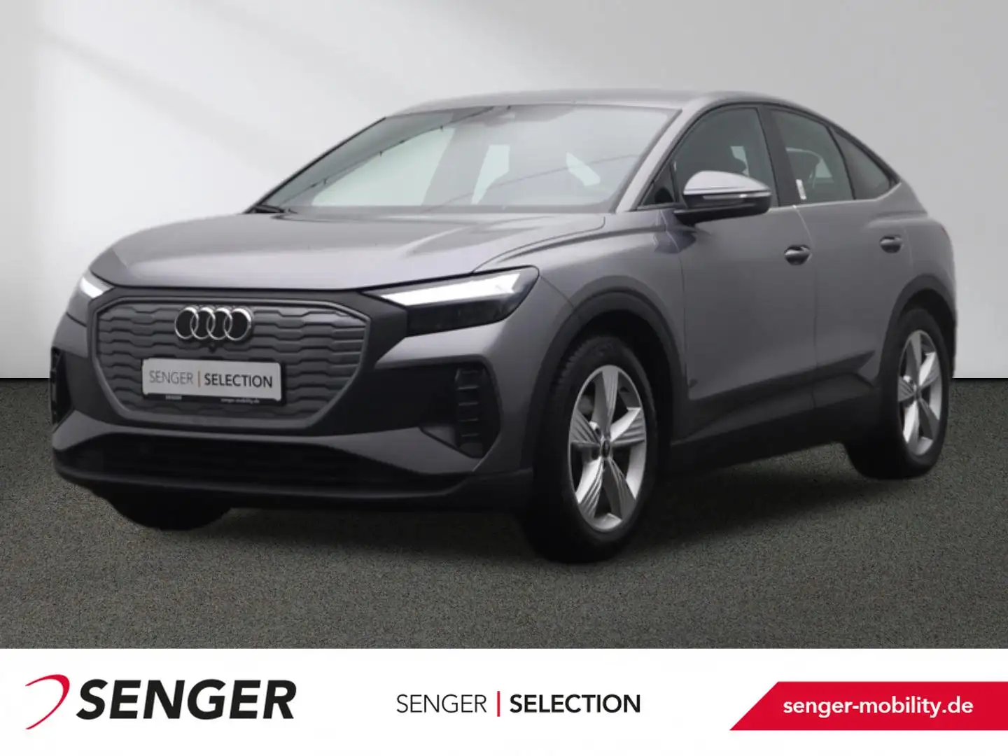 Audi Q4 e-tron Sportback 35 MMI LED Grijs - 1