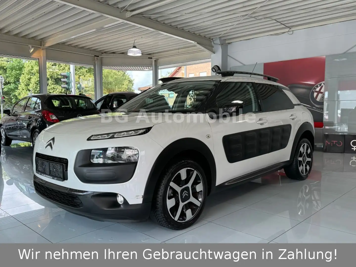 Citroen C4 Cactus Shine *Panorama Dach*R-Kamera* Weiß - 1