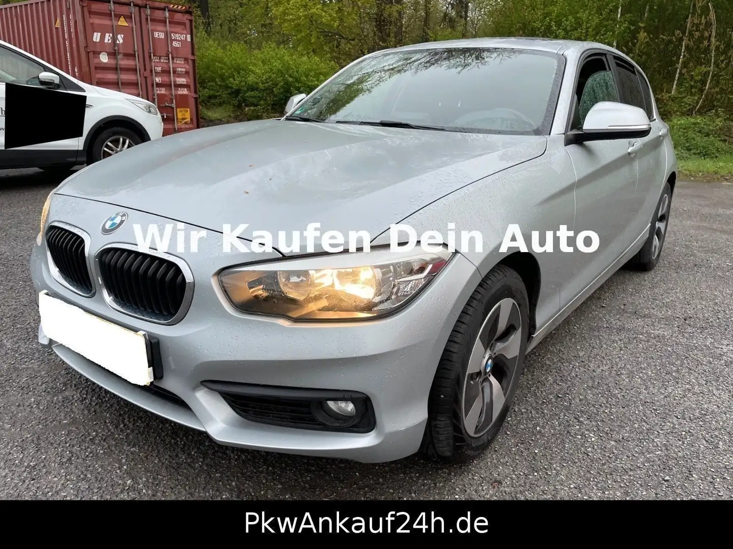 BMW 116 *1Hand*TüvNeu*12 Monate Garantie * Argent - 1