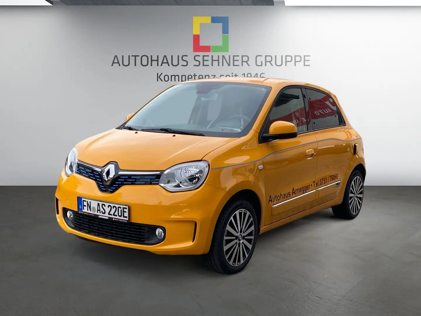 Renault Twingo Electric INTENS +Navi+Kamera+Shz+Tempomat Жовтий - 1