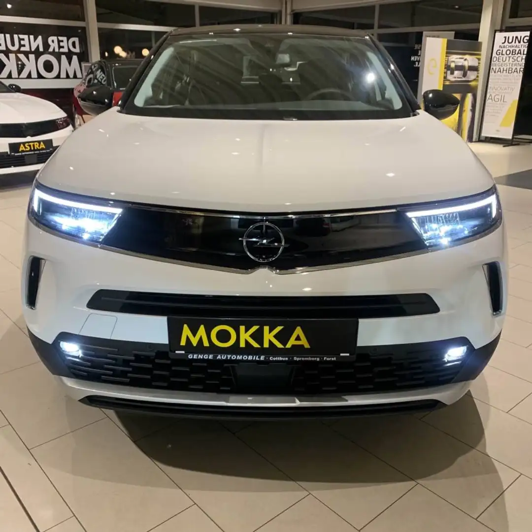 Opel Mokka Elegance,Kamera,LED,Sitz&Lenkradheiz, Blanc - 2