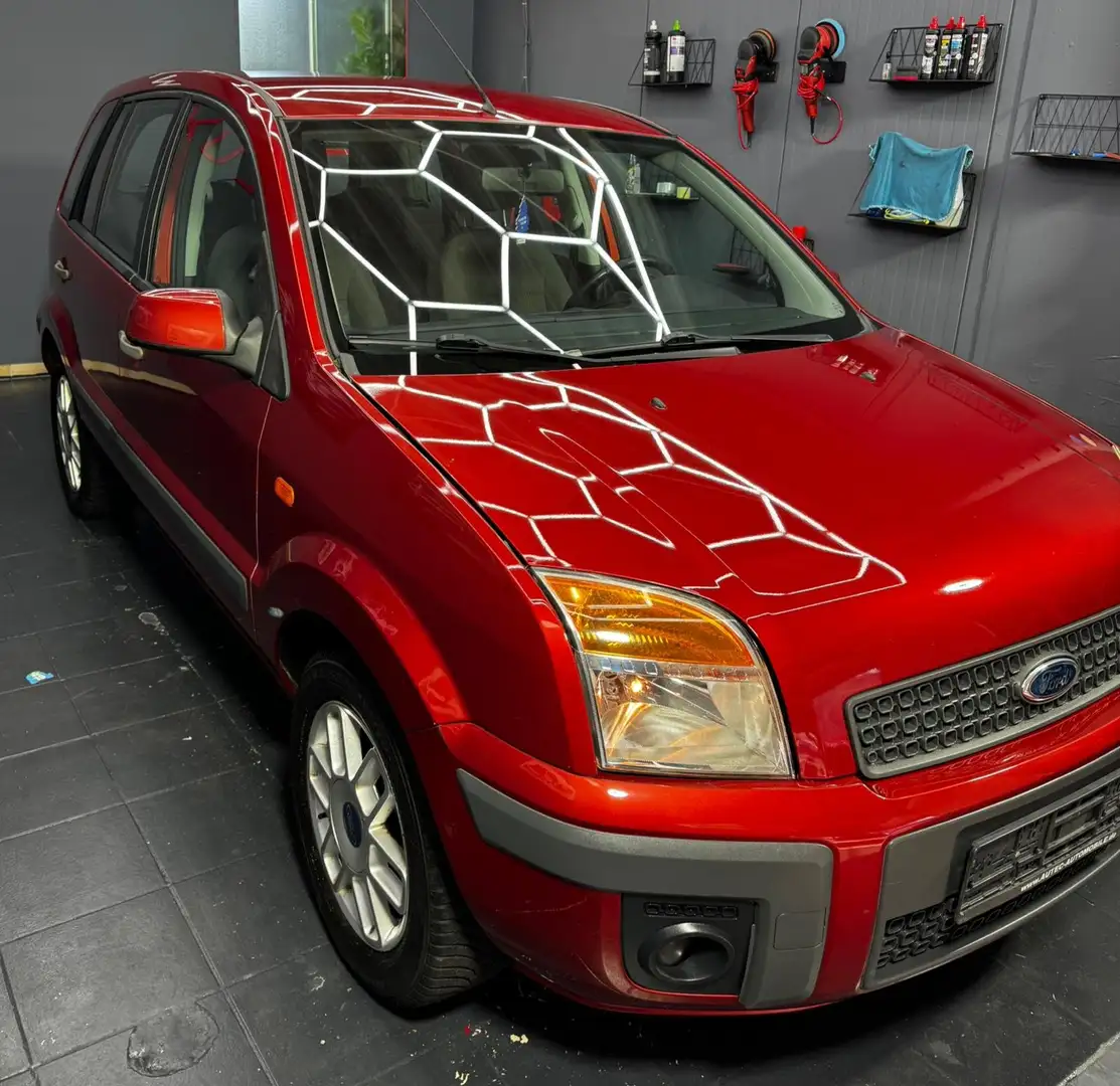 Ford Fusion Automatik Klima Zahnriemen neu TÜV Jan 2027 Rot - 2