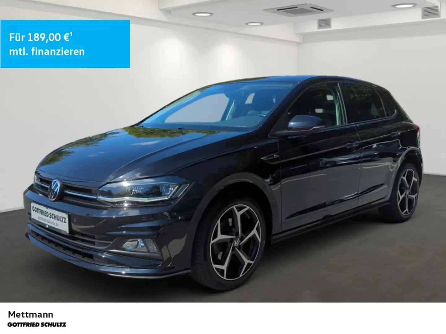 Volkswagen Polo 1.0 TSI R-Line LED NAVI SHZ PDC LM ZV E-FENSTER Schwarz - 1