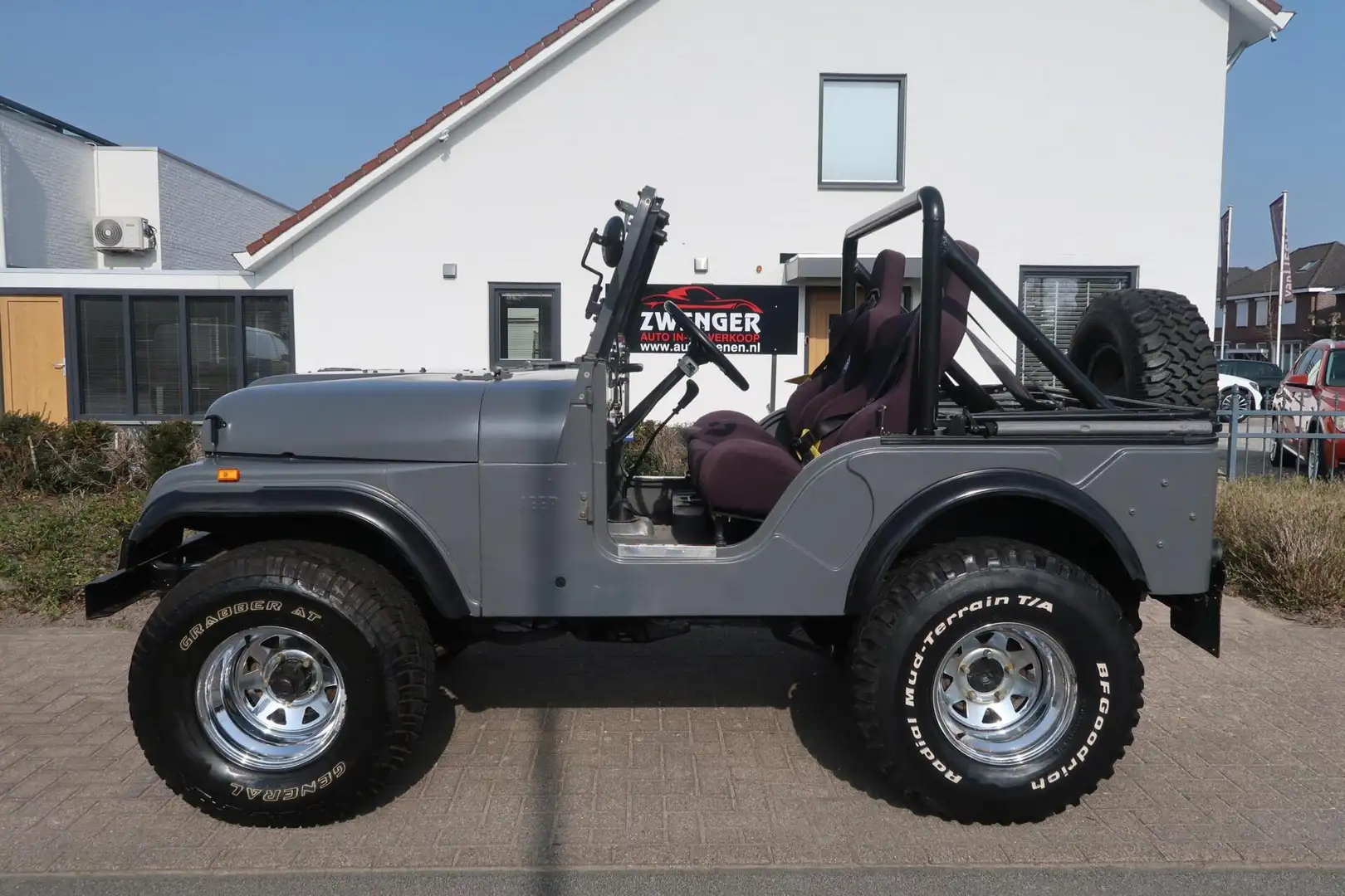 Jeep CJ-5 cj-5 LPG|CABRIO+SOFTTOP|APK&BELASTING VRIJ Gris - 2