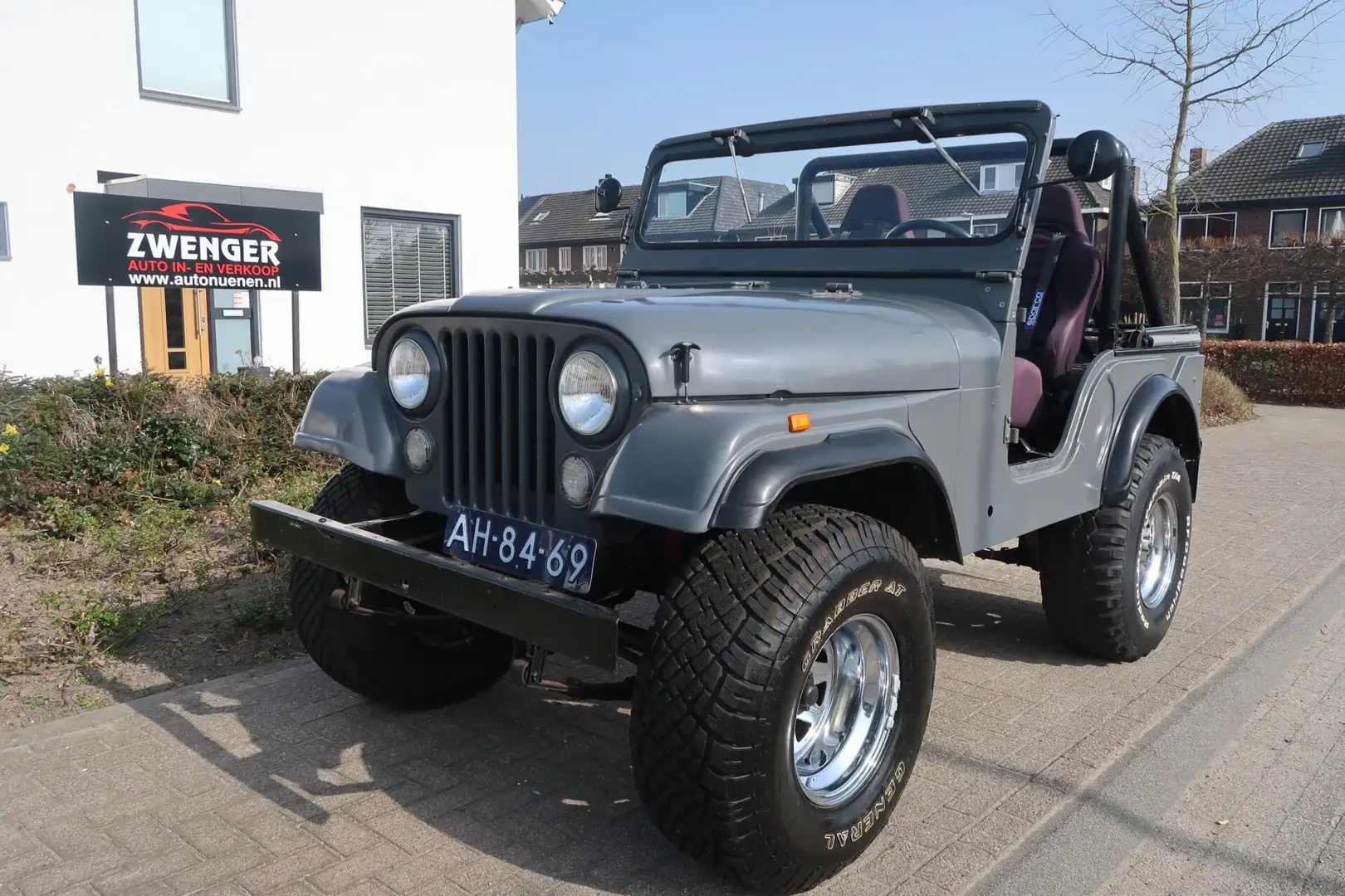 Jeep CJ-5 cj-5 LPG|CABRIO+SOFTTOP|APK&BELASTING VRIJ Gris - 1