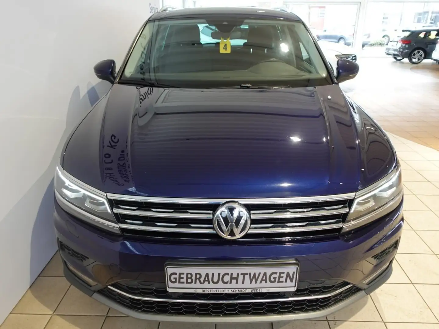 Volkswagen Tiguan 2.0TDI DSG 4M AHK Standh LED RFK ACC APP Klima Blu/Azzurro - 2