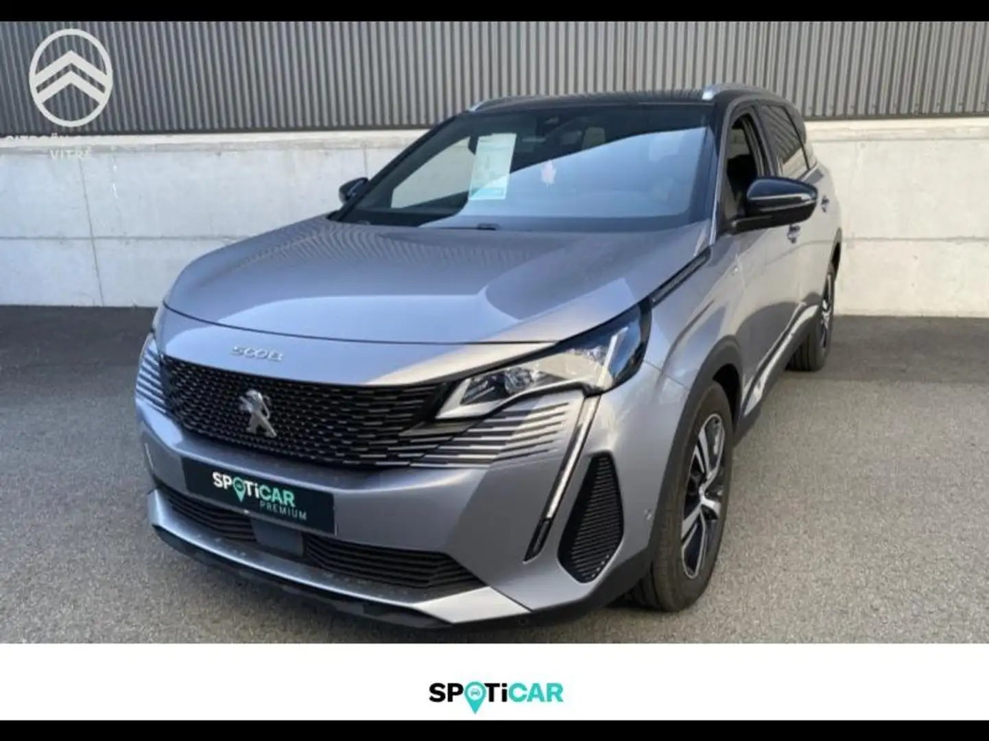 Peugeot 5008 2.0 BlueHDi 180ch S\u0026S GT EAT8 Gris - 1