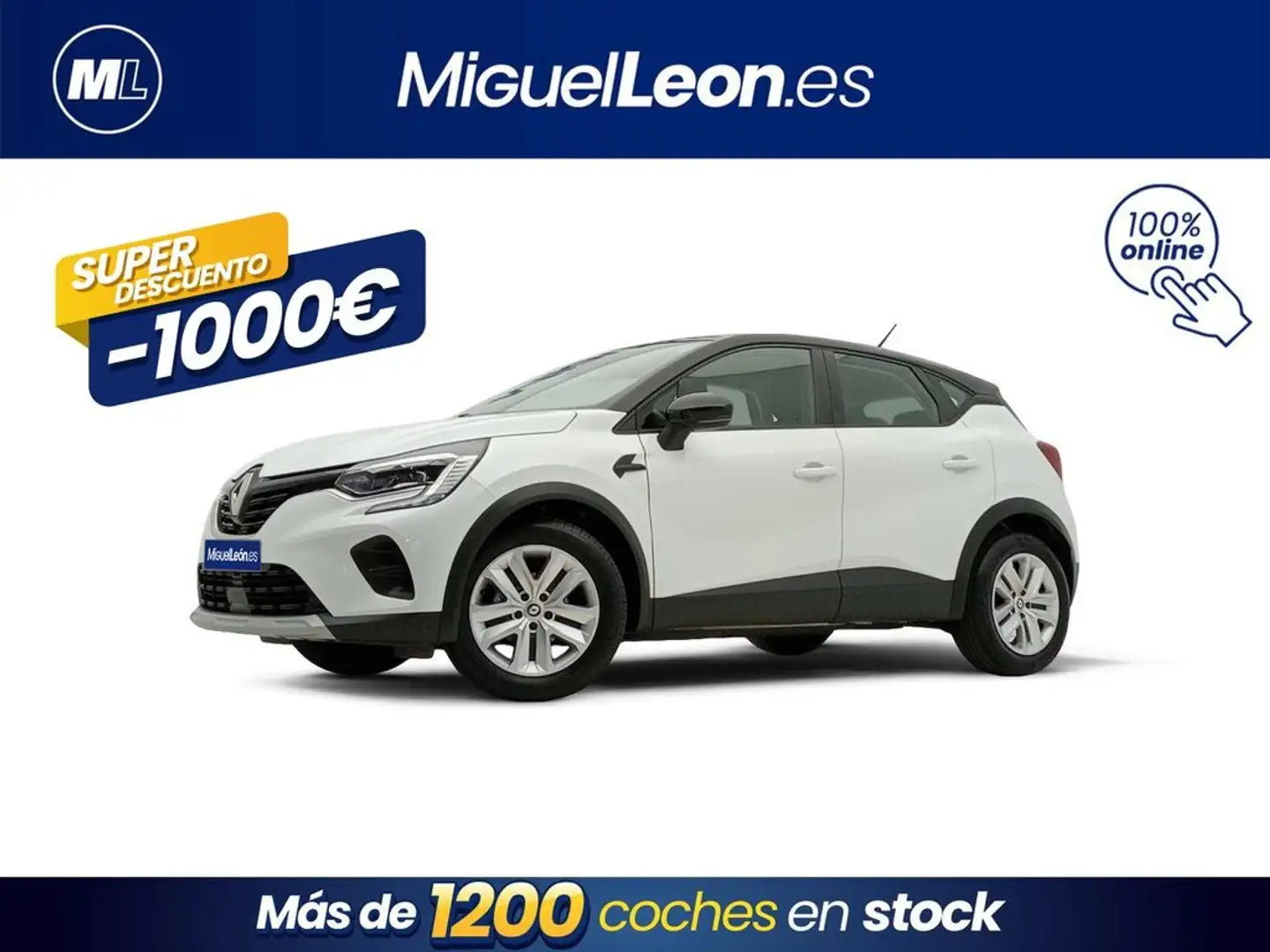 Renault Captur equilibre TCe 67kW (90CV) Blanco - 1