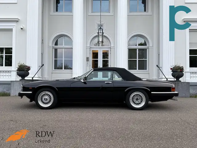 Jaguar XJS V12 convertible 5.3L EU Auto Pionolak zwart beige