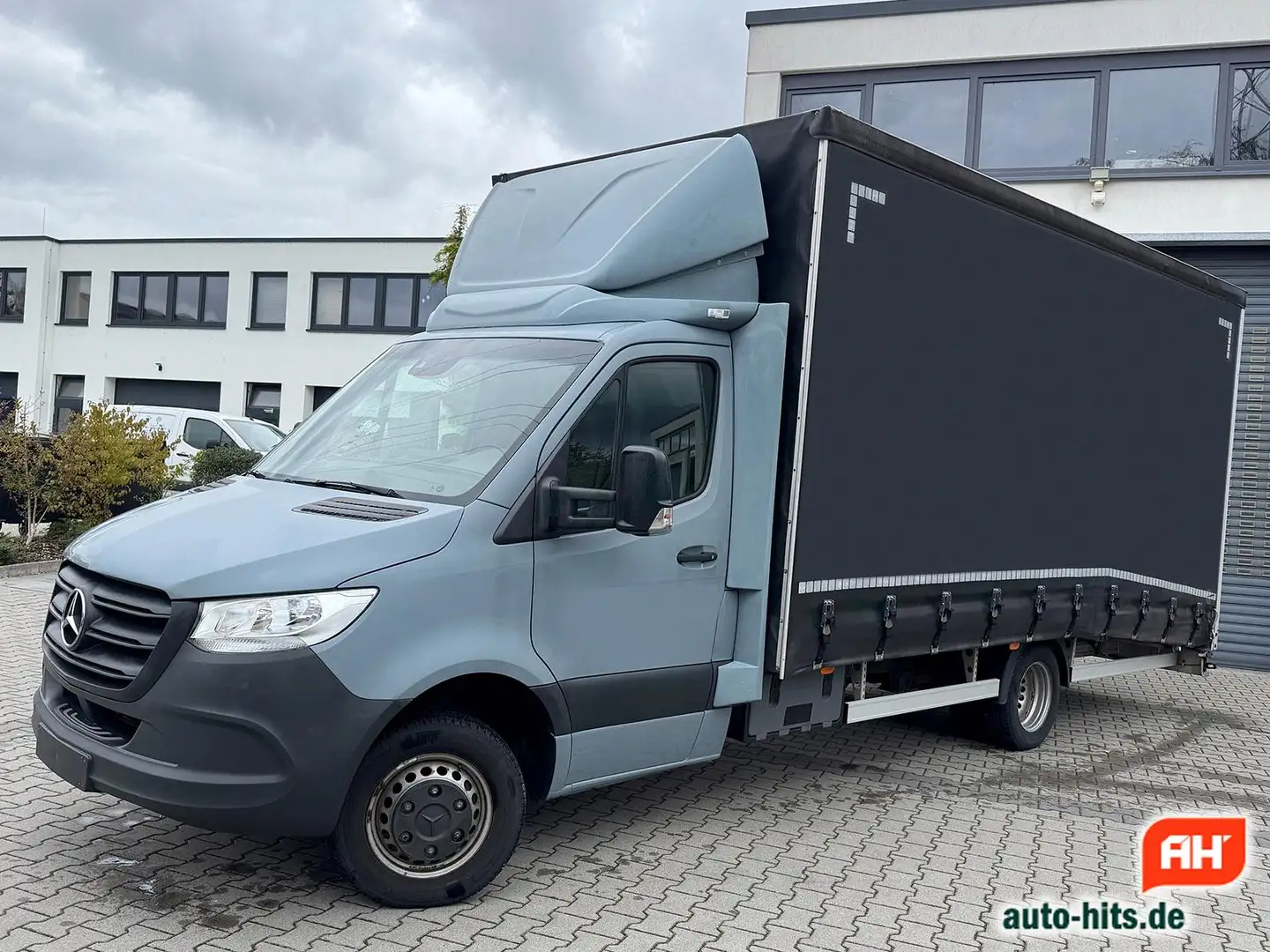 Mercedes-Benz Sprinter 516 Autotransporter Plane geschlossen Grau - 2
