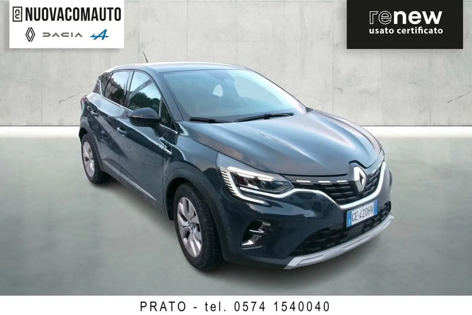 Renault Captur 1.6 plug-in hybrid Intens E-Tech 160cv auto Blu/Azzurro - 2