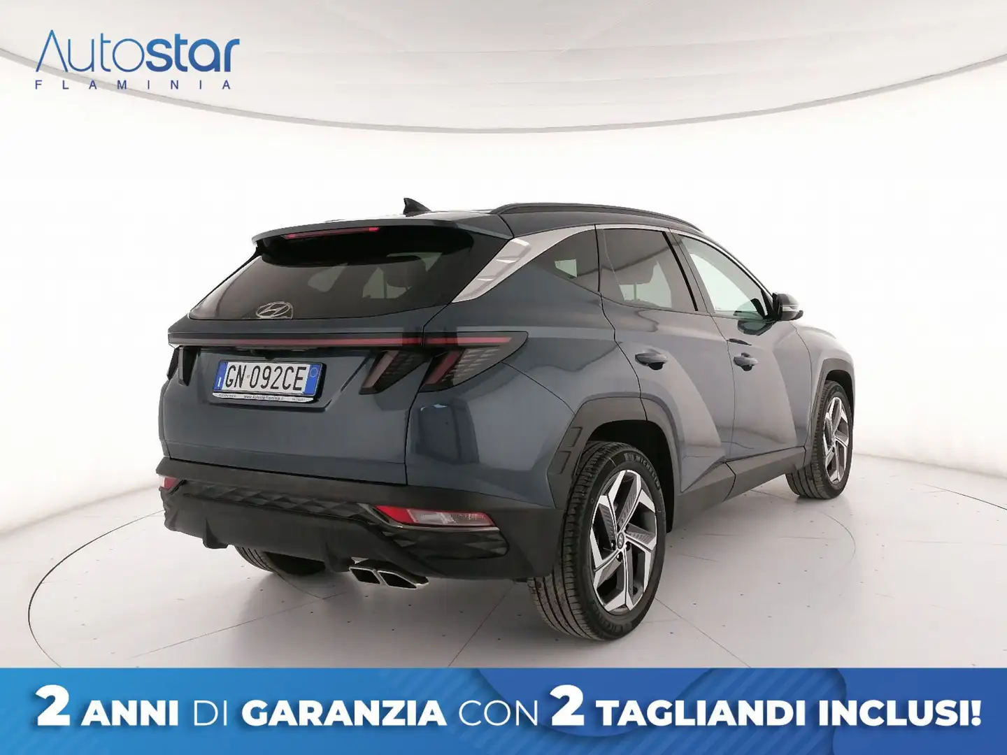 Hyundai TUCSON 1.6 hev Exellence 2wd auto Grigio - 2