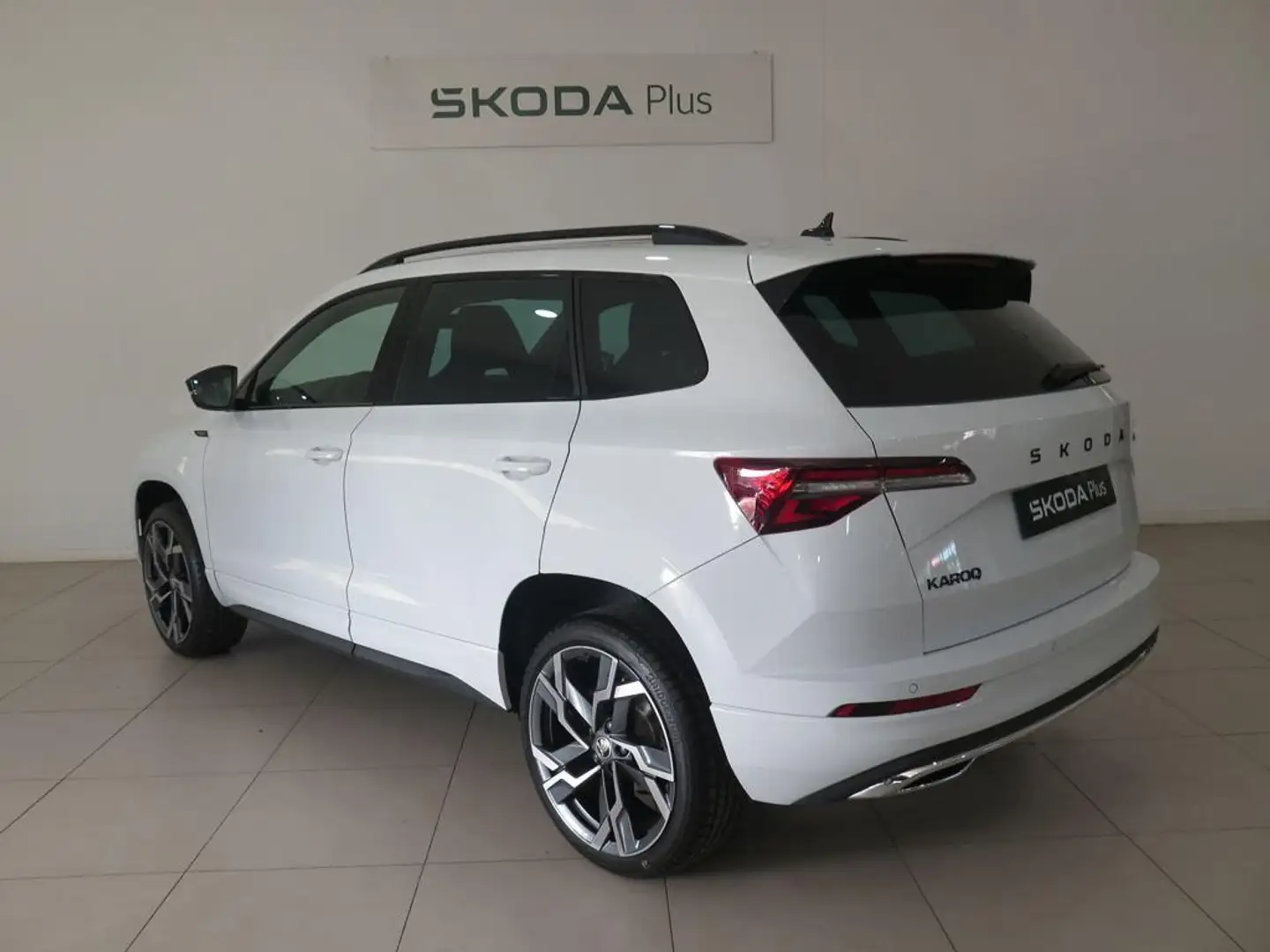 Skoda Karoq 1.5 TSI Sportline ACT DSG Blanc - 2