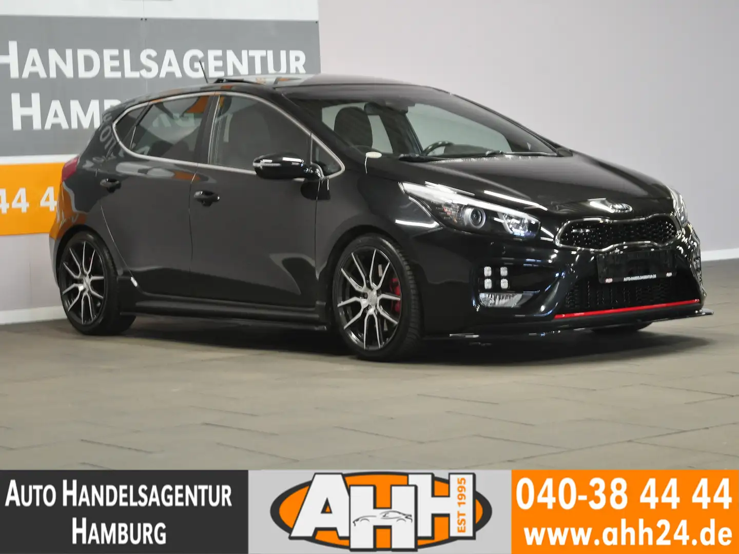 Kia Ceed / cee'd cee´d GT-Track NAVI|AHK|DAB|SPUR|VERKEHRSZEICHEN Nero - 2