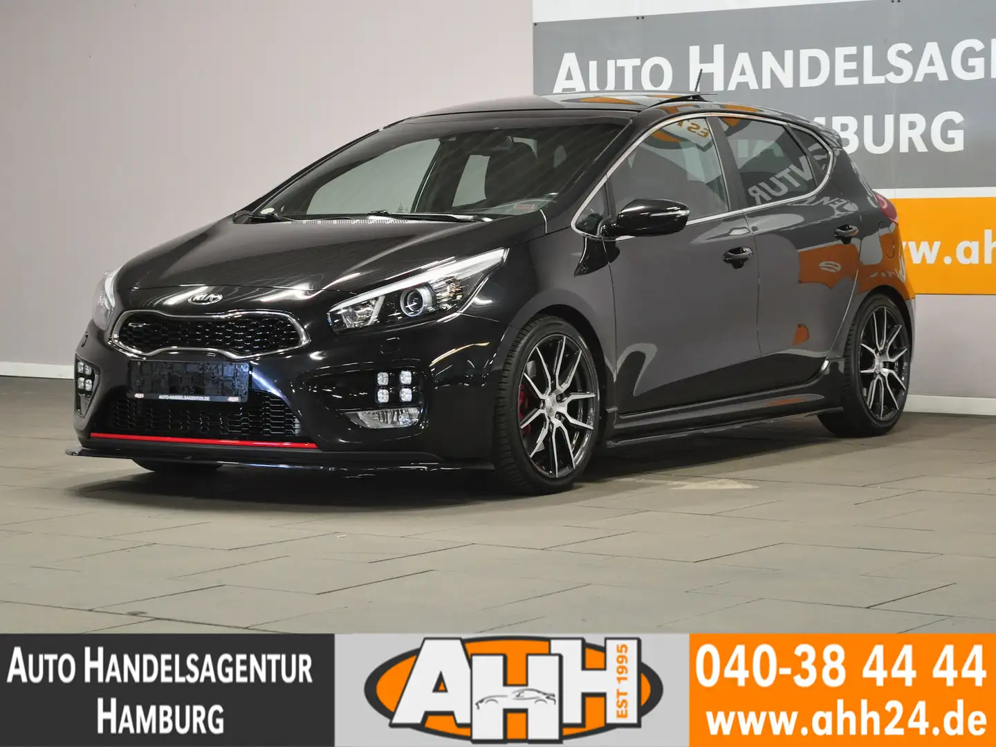 Kia Ceed / cee'd cee´d GT-Track NAVI|AHK|DAB|SPUR|VERKEHRSZEICHEN Nero - 1