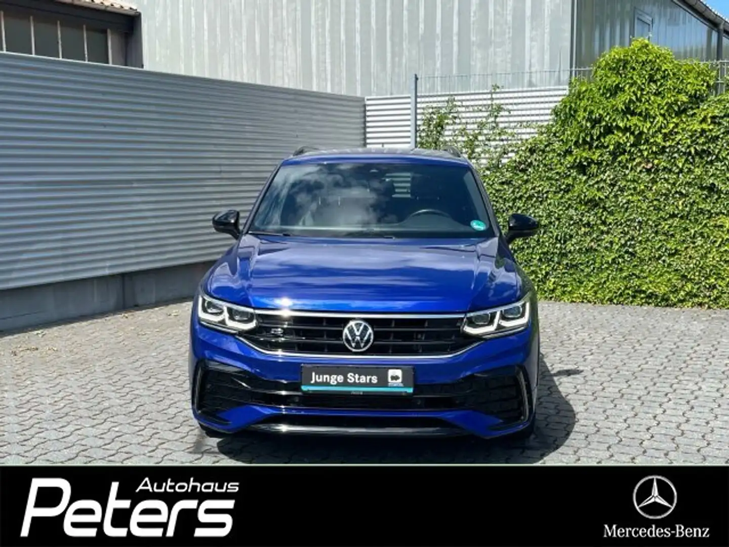 Volkswagen Tiguan Tiguan 2.0 TDI R-Line Aut/AHK/Navi/LED/20Zoll eFH. Blau - 2