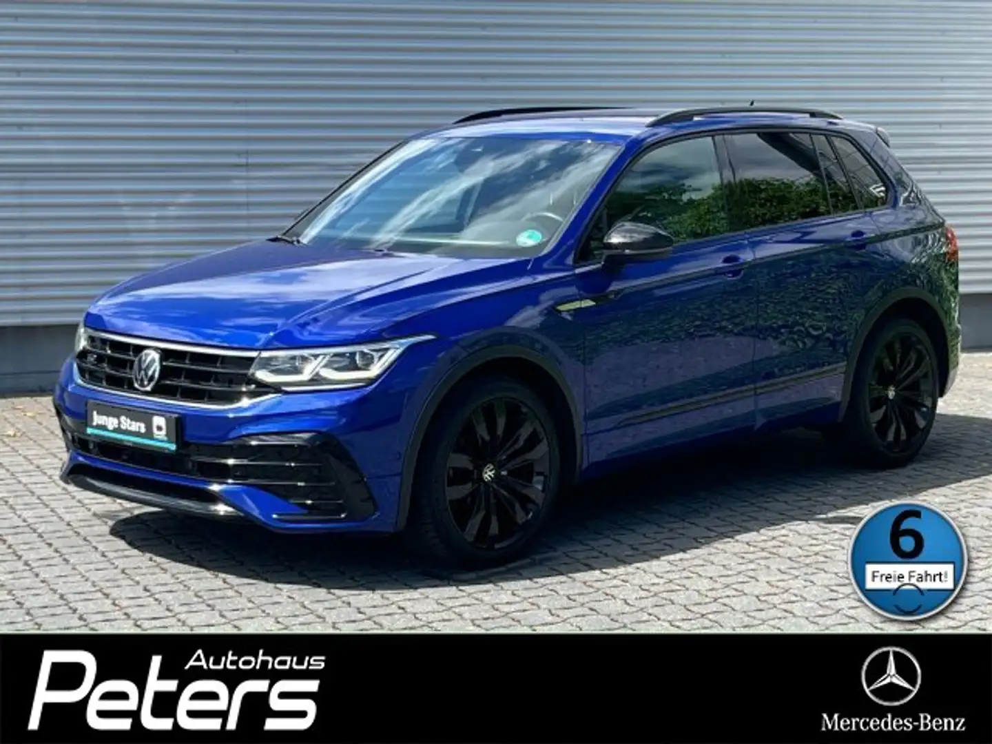 Volkswagen Tiguan Tiguan 2.0 TDI R-Line Aut/AHK/Navi/LED/20Zoll eFH. Blau - 1