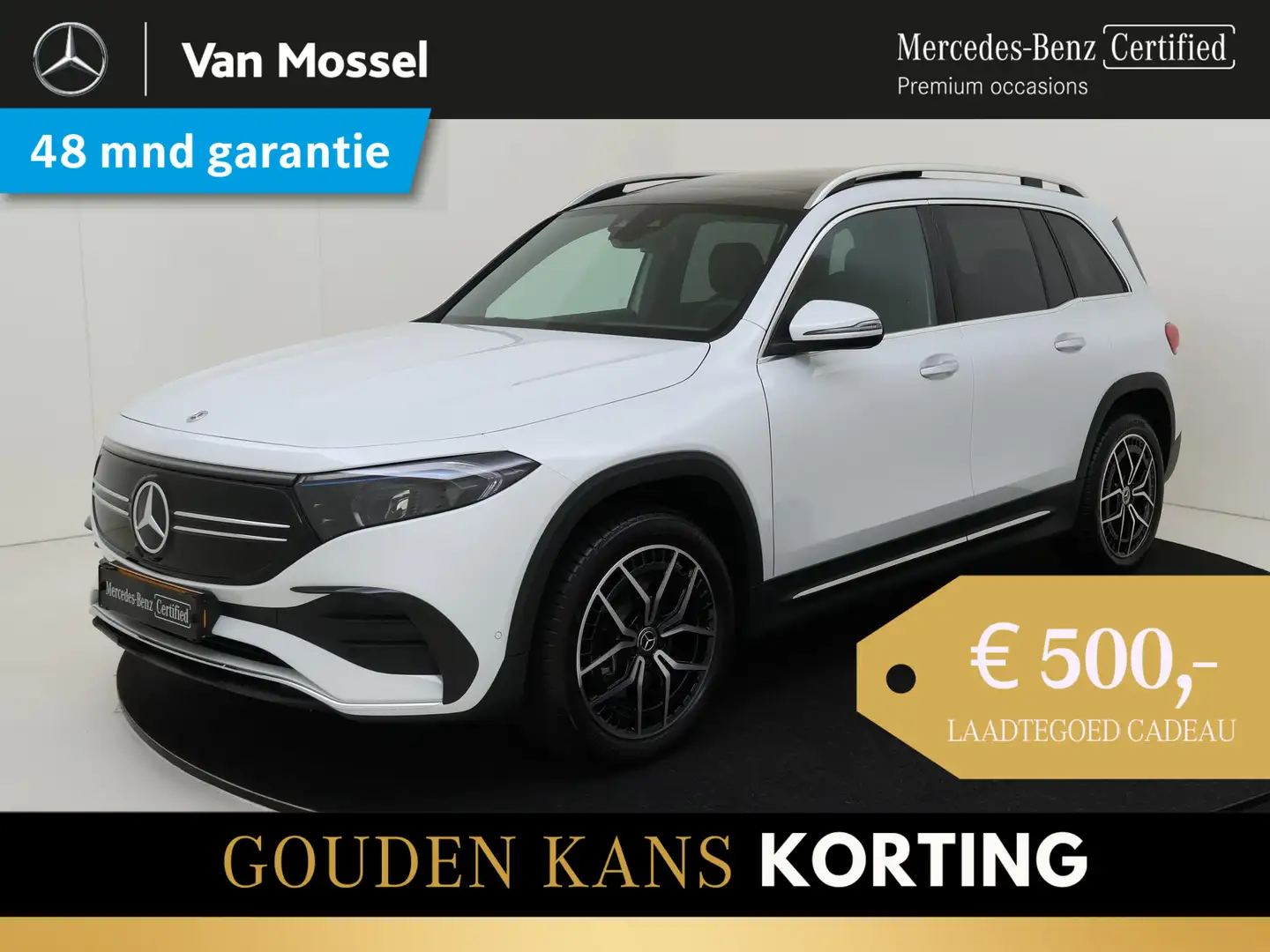 Mercedes-Benz EQB 250 250+ Business Edition 71 kWh / AMG Line/ Leder/ 19 Blanc - 1