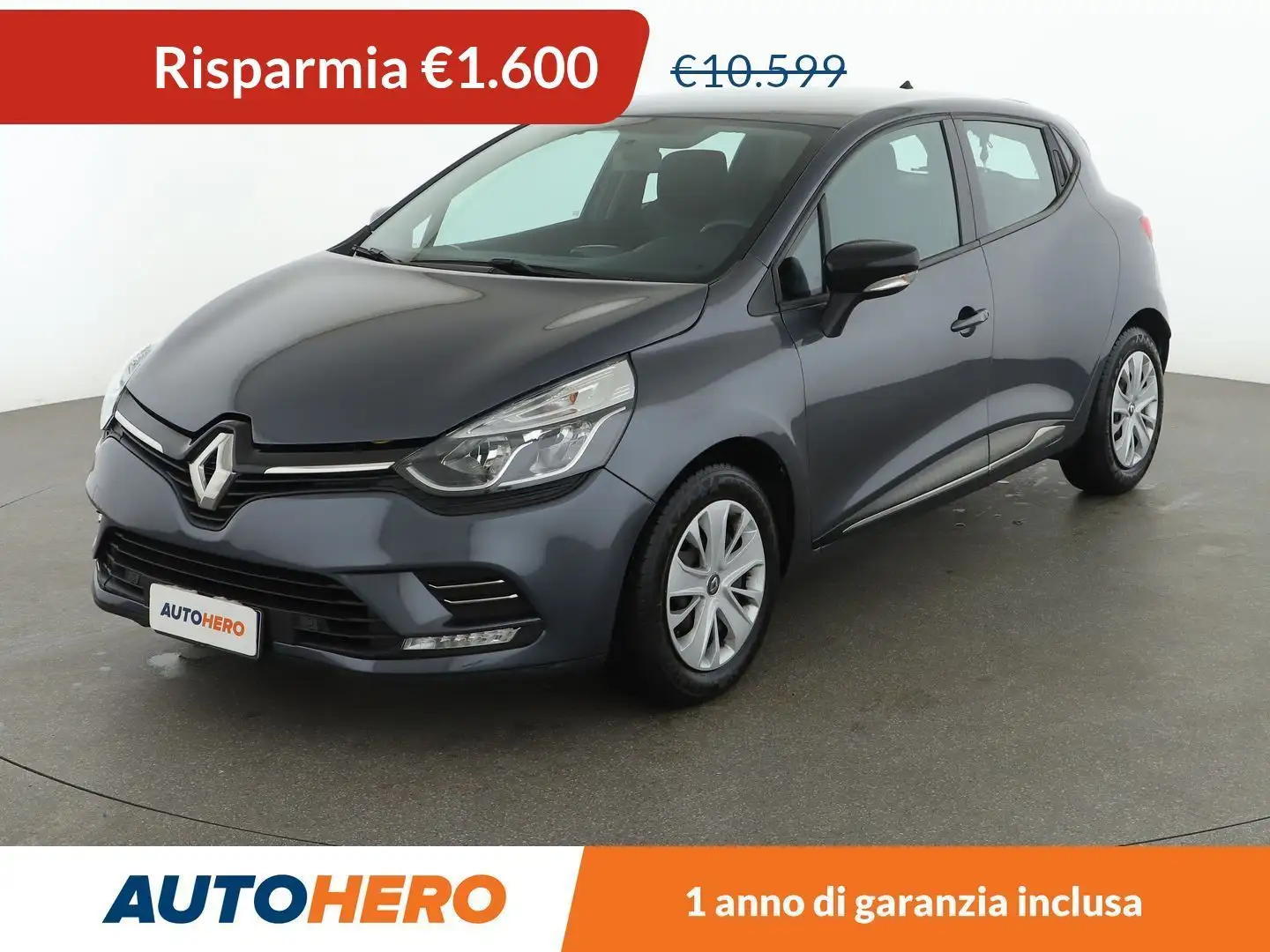 Renault Clio 1.5 dCi Moschino Life 75 CV Grigio - 1