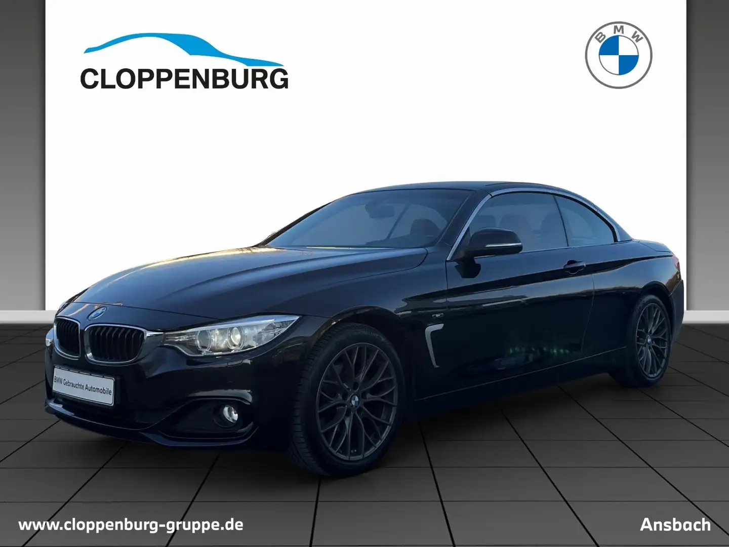 BMW 420 d   Sport Line Xenon RFK Navi el. Sitze Schwarz - 1