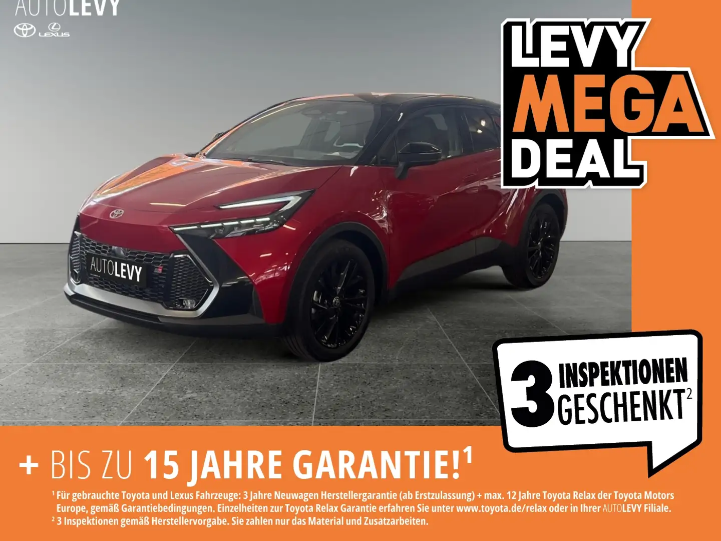 Toyota C-HR 2.0 Plug-in GR Sport *SOFORT* Rouge - 1