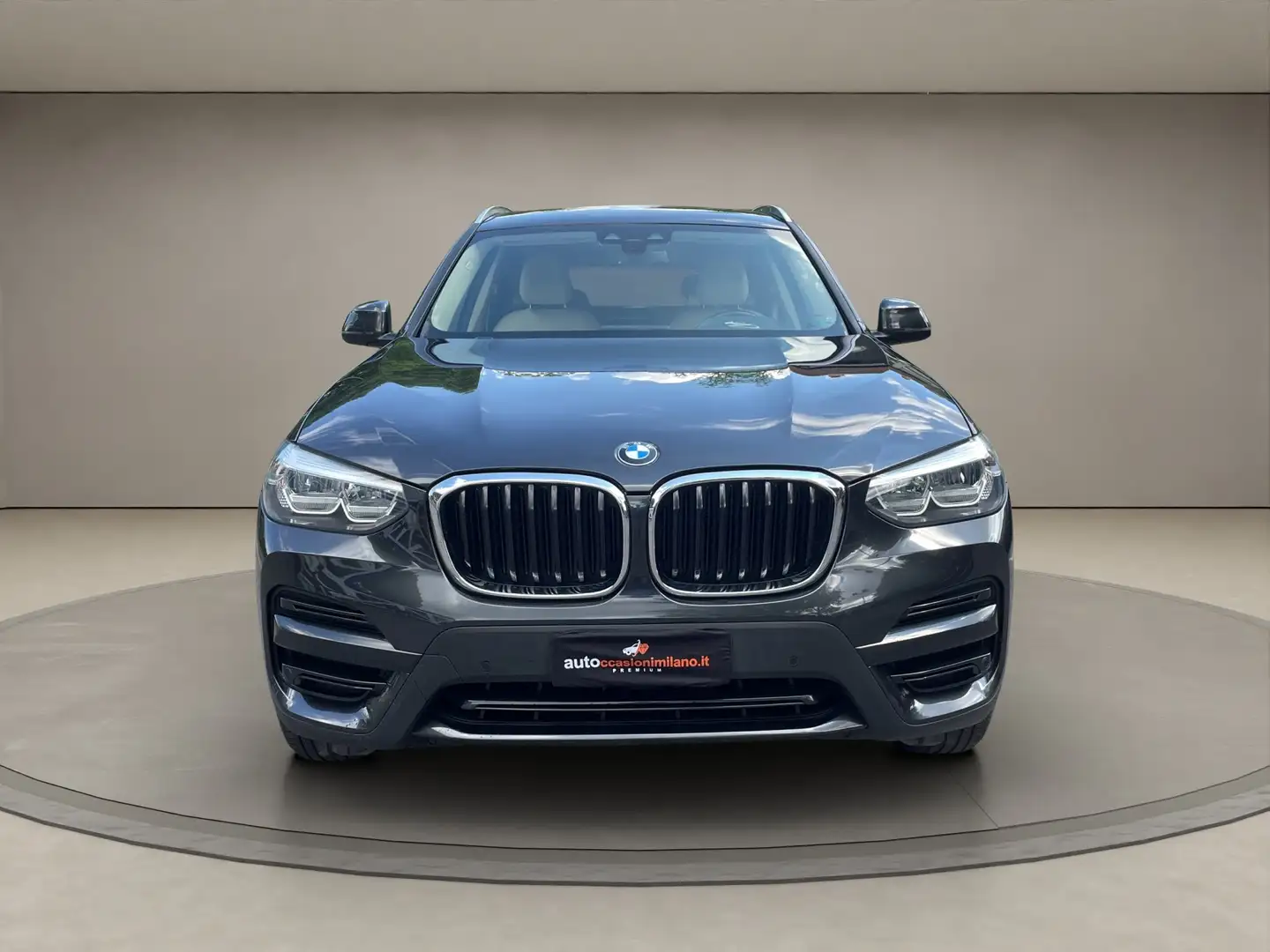 BMW X3 UNICO PROPRIETARIO - HYBRIDA - SERVICE COMPLETO Grigio - 2