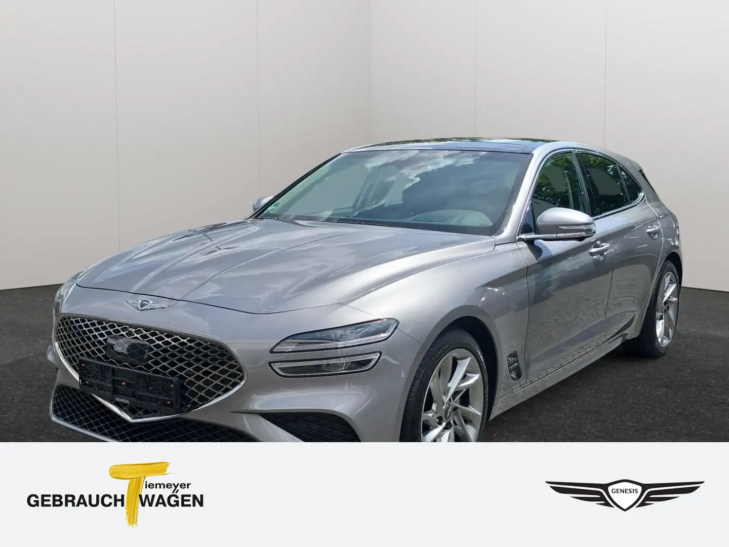 Genesis G70 Luxury Line HUD Glasschiebdach Nappa 19 Zol Silber - 1
