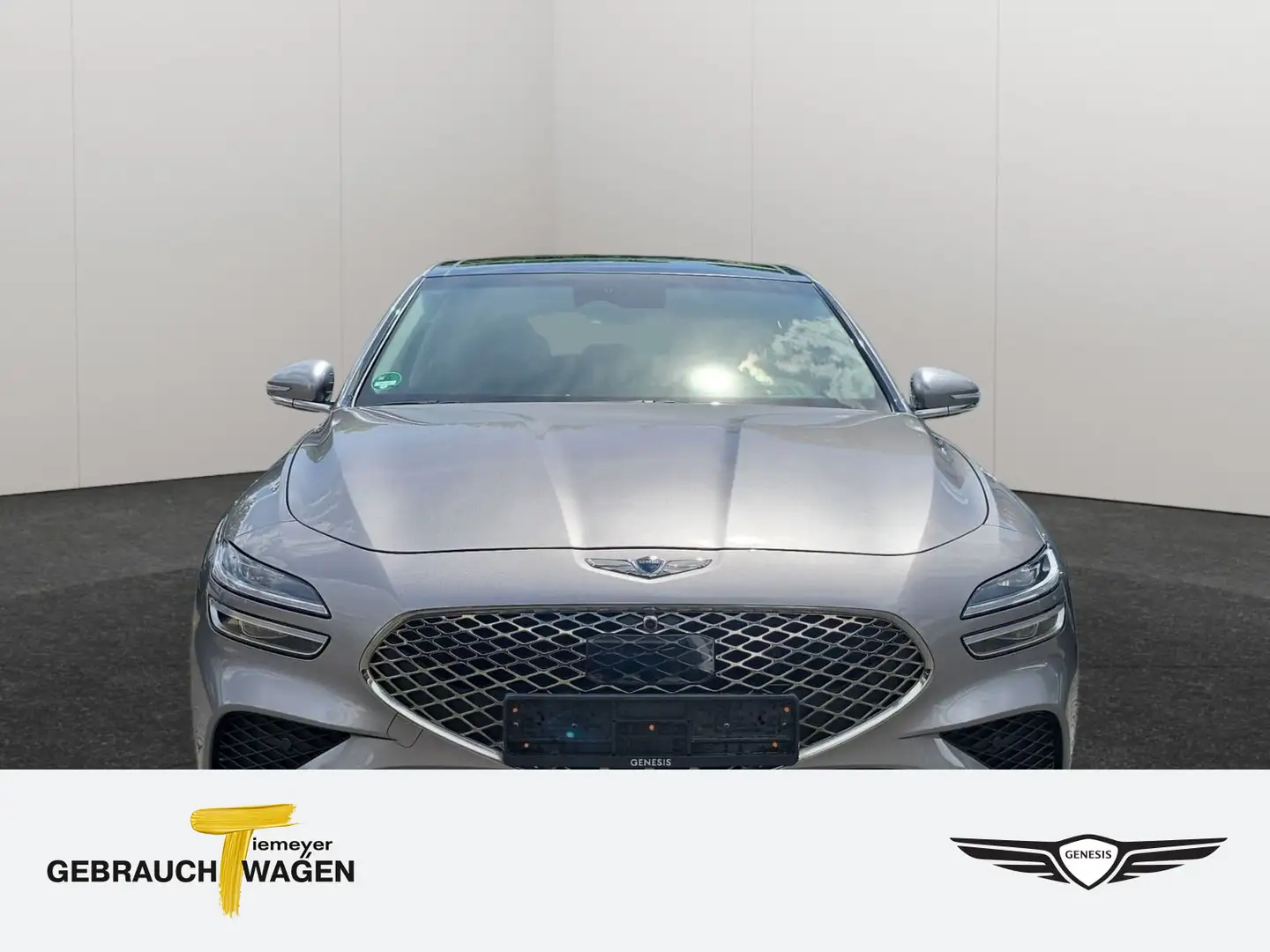 Genesis G70 Luxury Line HUD Glasschiebdach Nappa 19 Zol Silber - 2
