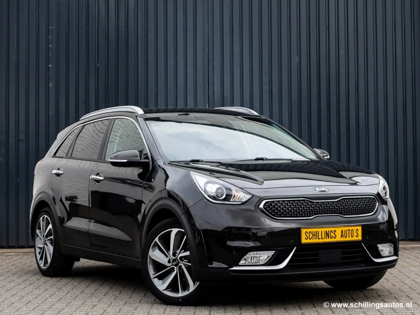 Kia Niro 1.6 GDI  Hybrid Executive -lineLeer Navi Camera Ap Schwarz - 2
