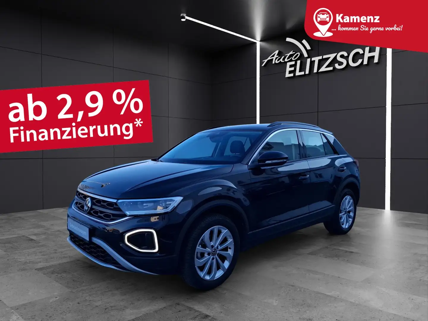 Volkswagen T-Roc LEDplus ACC Kamera Sound Navi Schwarz - 1