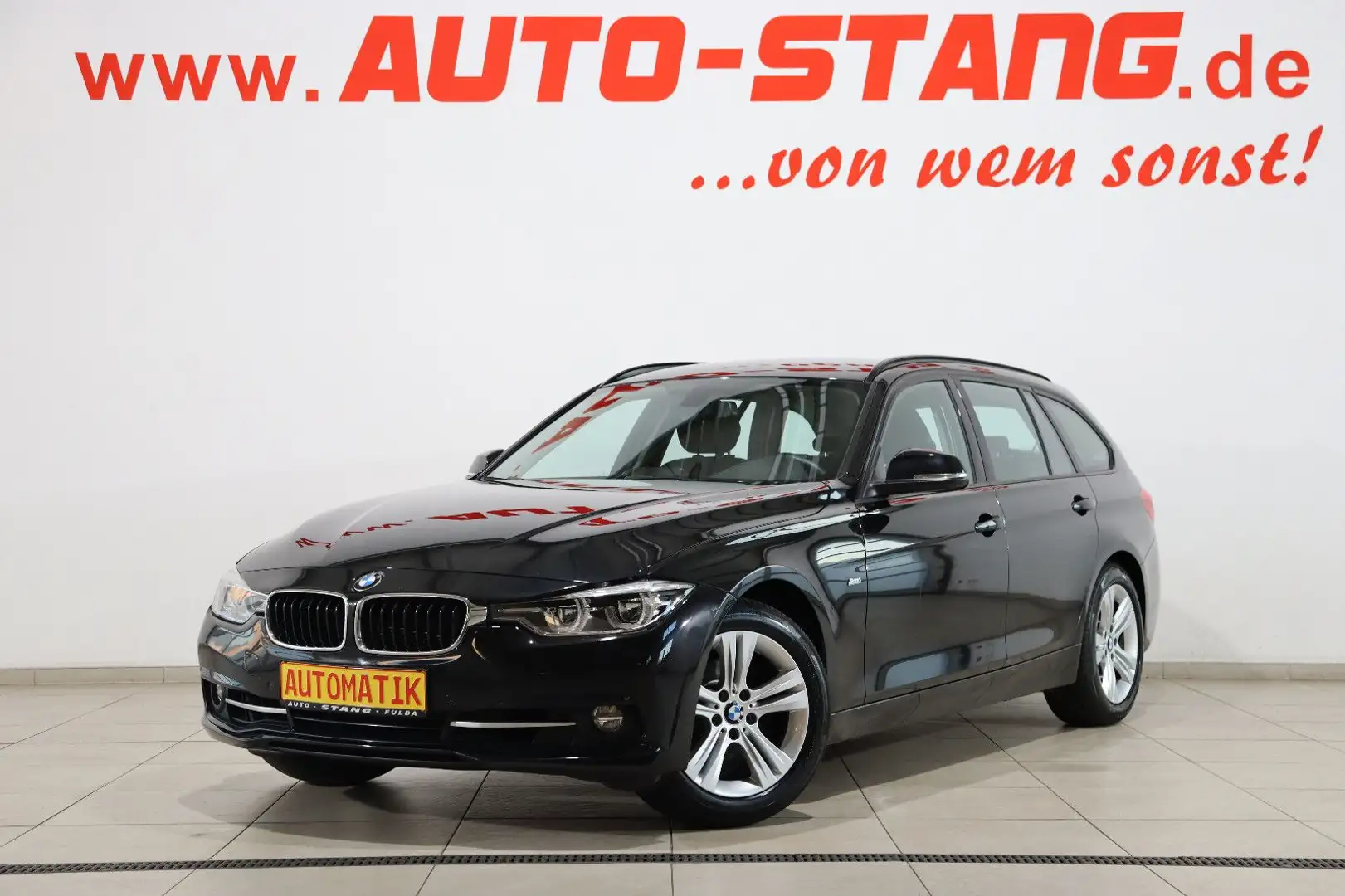 BMW 318 i Sport LineTouring*KLIMAAUTO+17"LMF+LED+SH* Fekete - 1