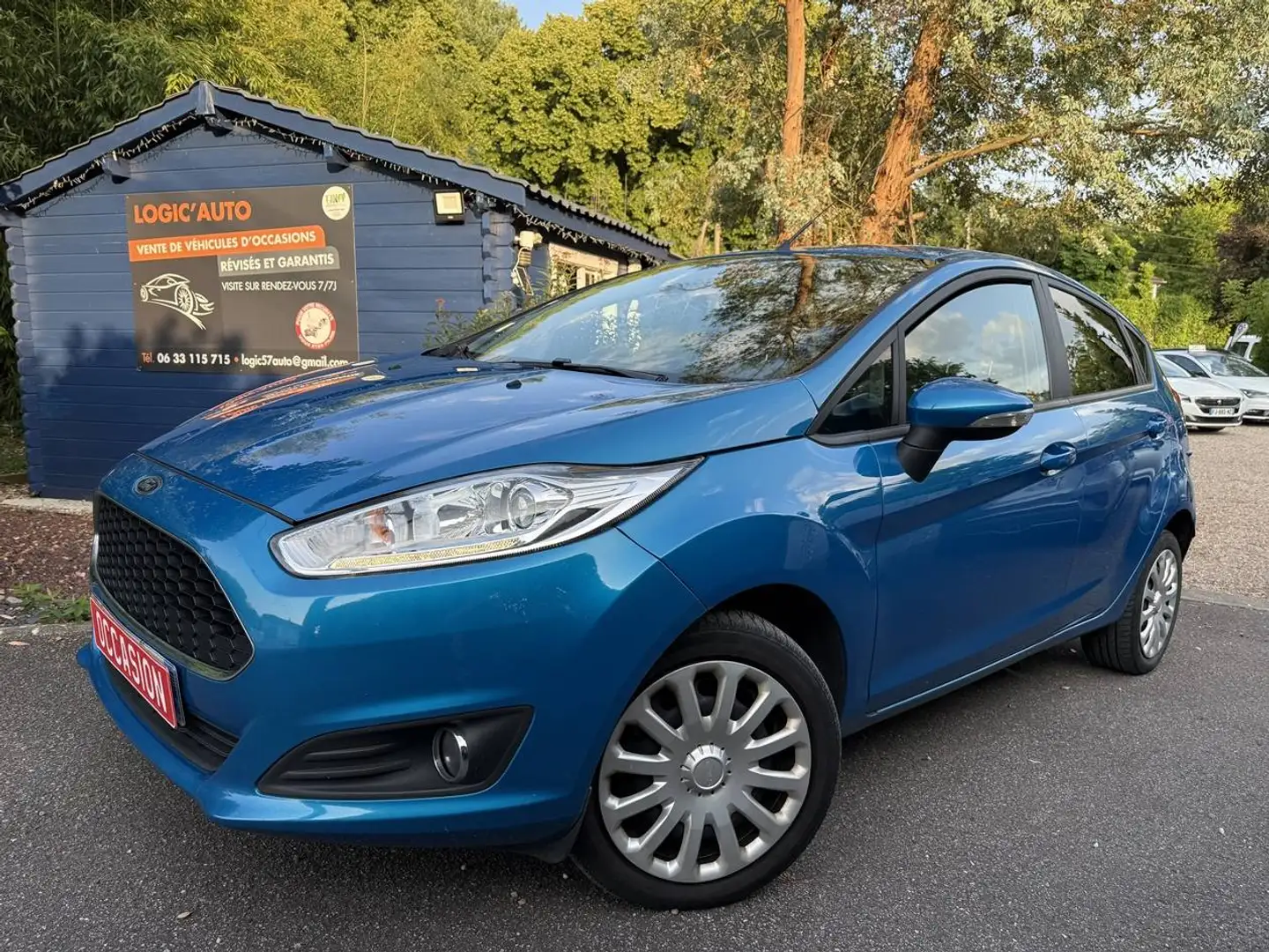 Ford Fiesta IV 1.0 EcoBoost 100ch Edition S\u0026amp;S 5p Bleu - 1