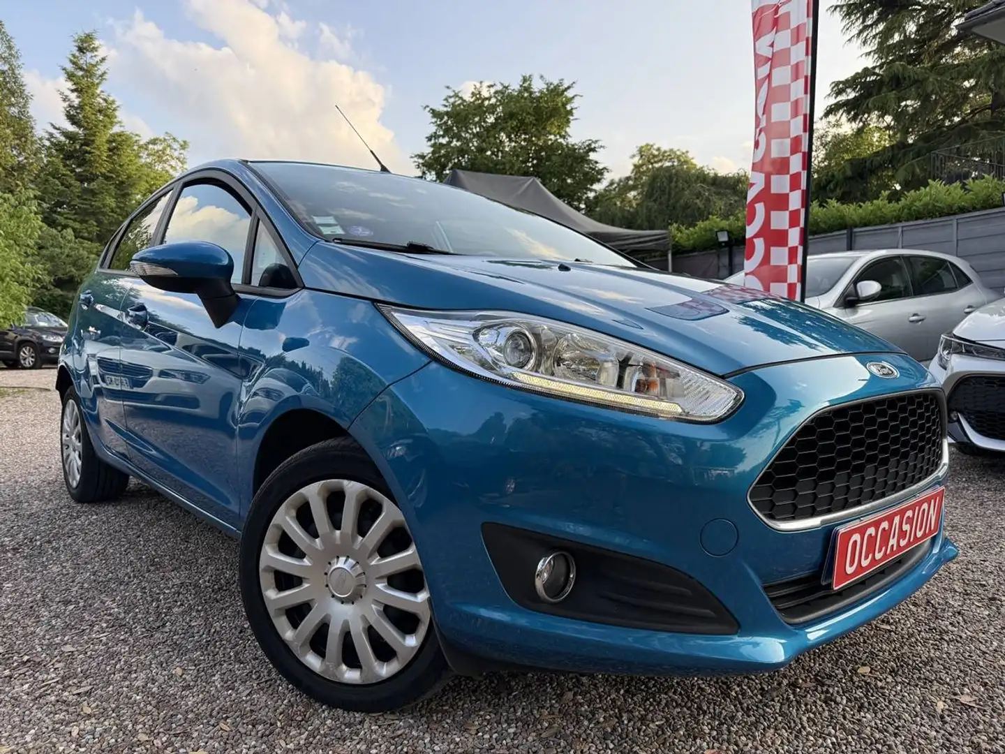 Ford Fiesta IV 1.0 EcoBoost 100ch Edition S\u0026amp;S 5p Bleu - 2