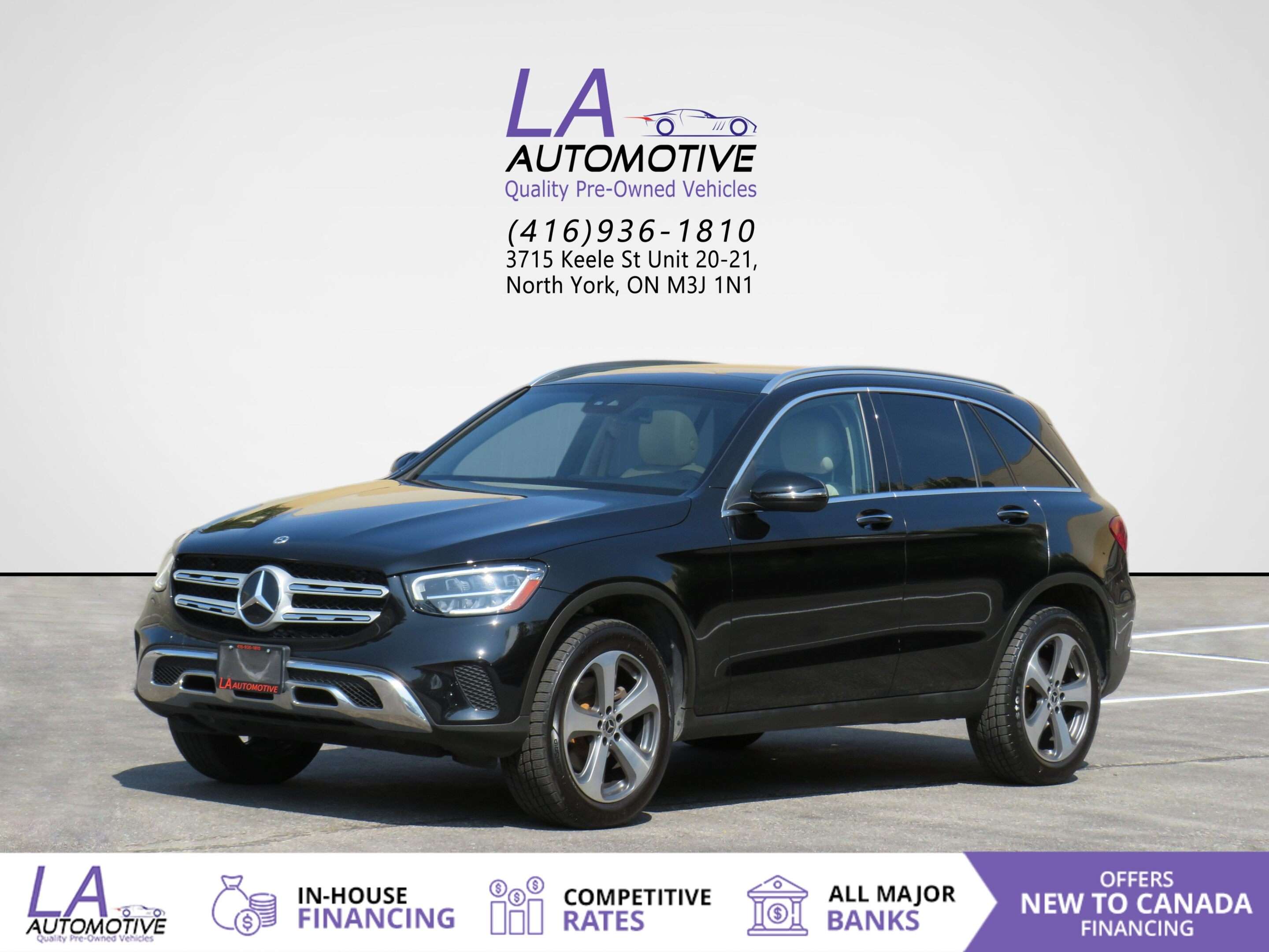 2022 Mercedes-Benz GLC GLC 300 4MATIC w/CarPlay Panoroof Navi Camera No A