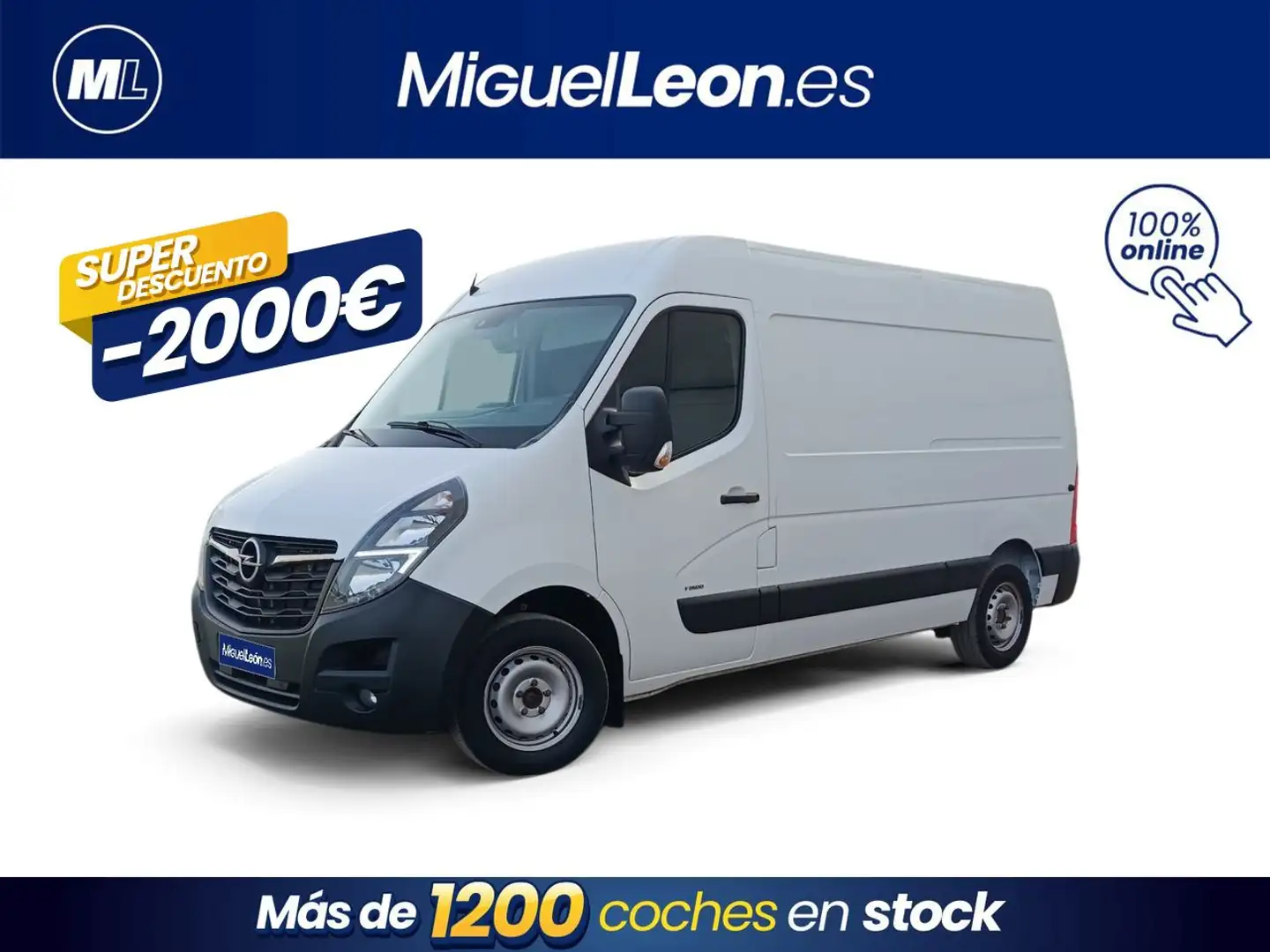 Opel Movano MK II 2.3 CDTI FWD L3H2 Blanc - 1