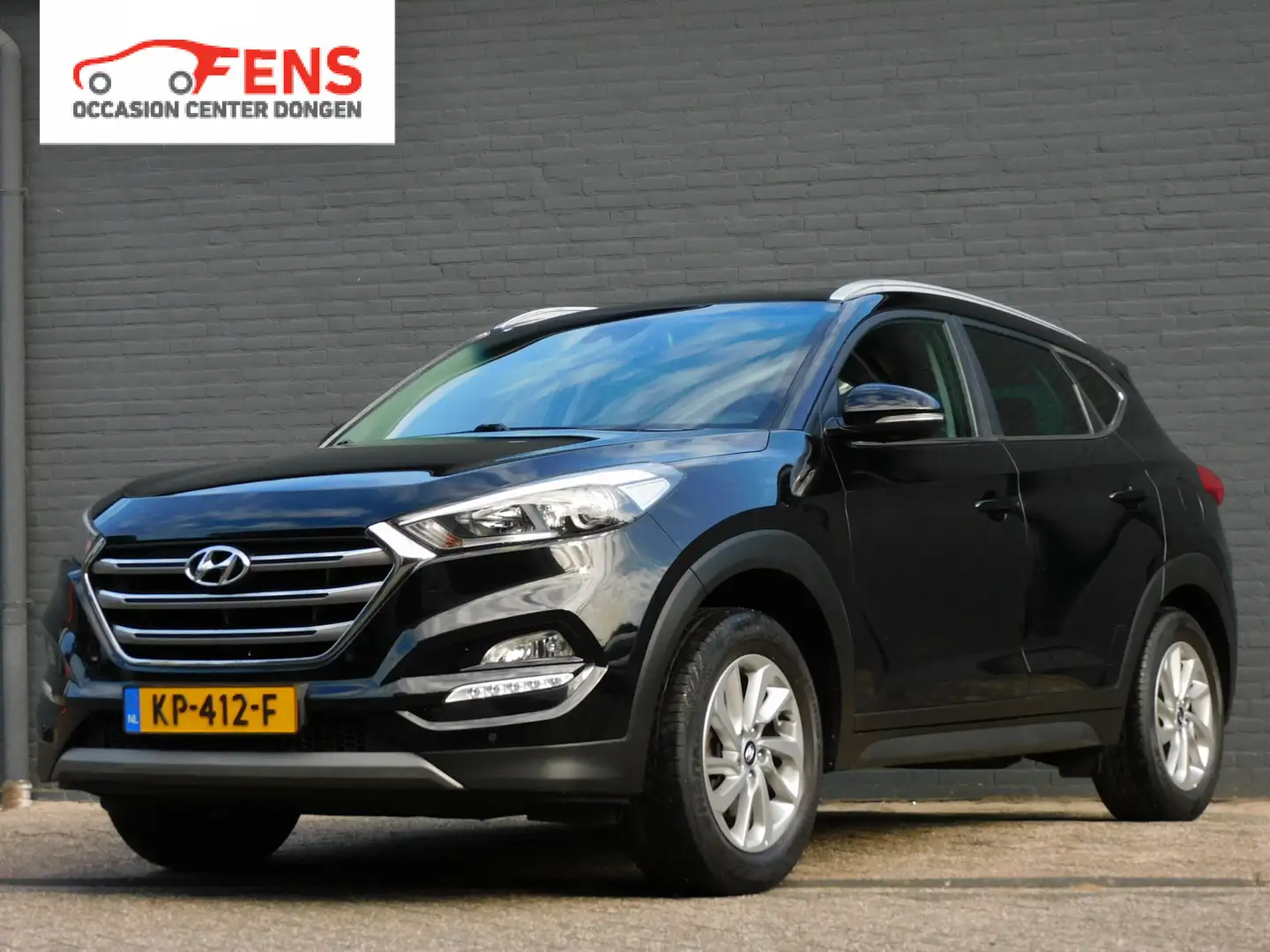 Hyundai TUCSON 1.6 GDi Comfort 1e EIGENAAR! DEALER ONDERHOUDEN! S Zwart - 1