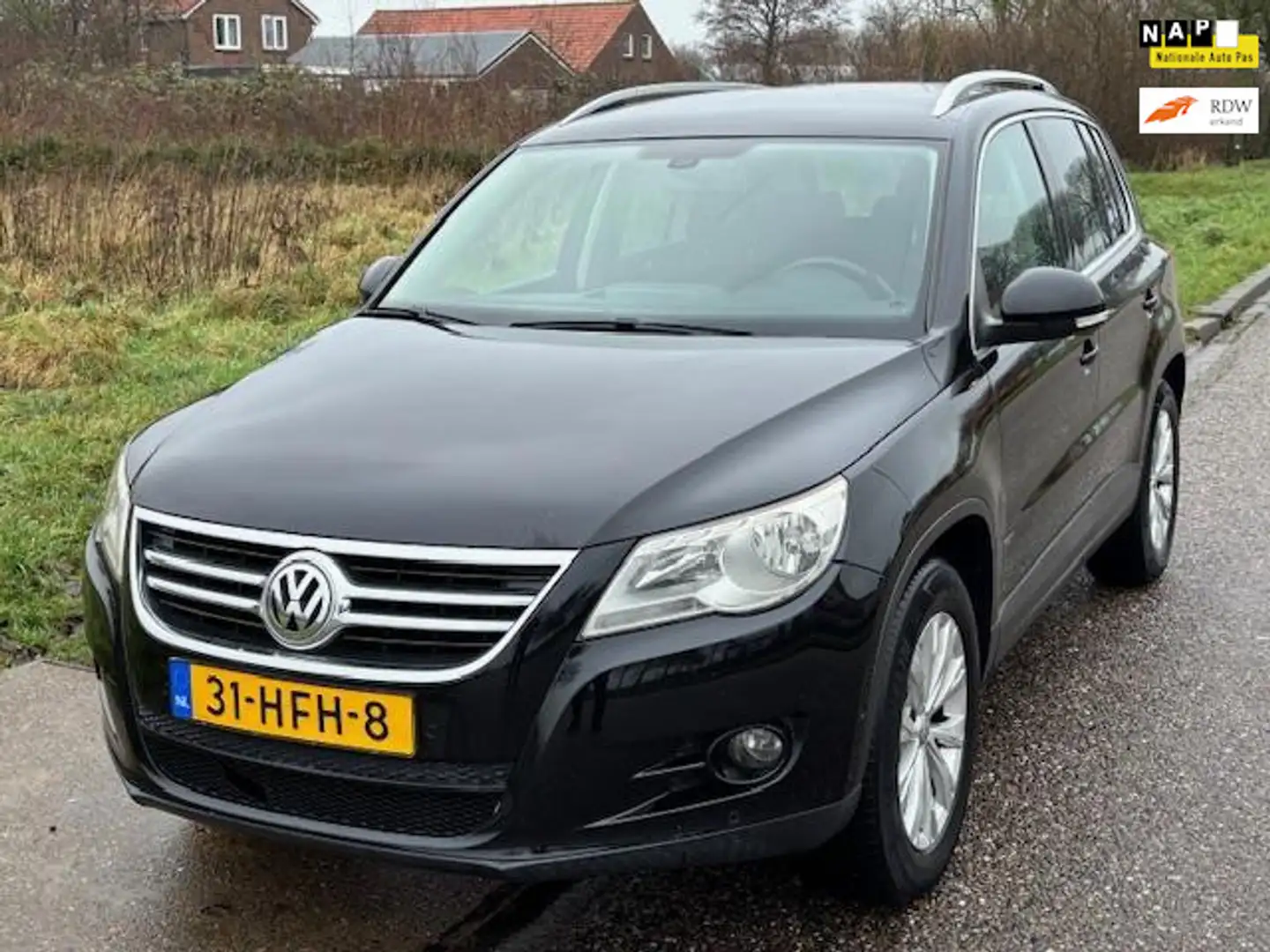Volkswagen Tiguan 2.0 TSI Sport&Style 4Motion ECC Audio/CD Navigatie Noir - 1