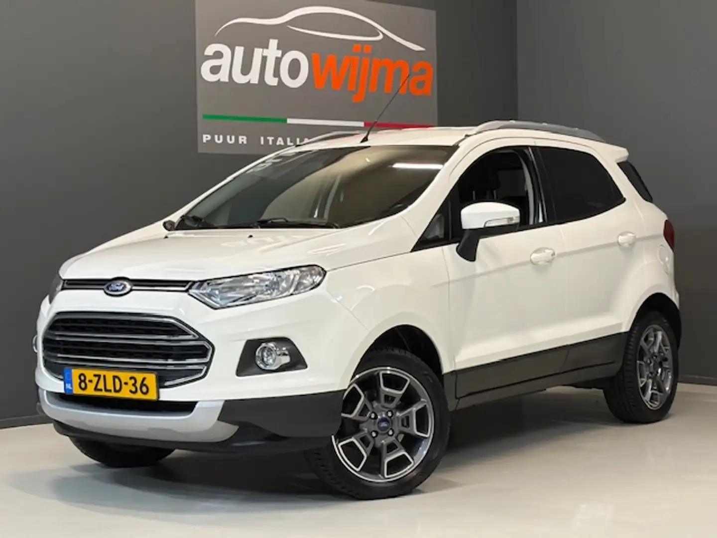 Ford EcoSport 1.0 EcoBoost Titanium 17Inch L.M. velgen, cruise c Bianco - 1