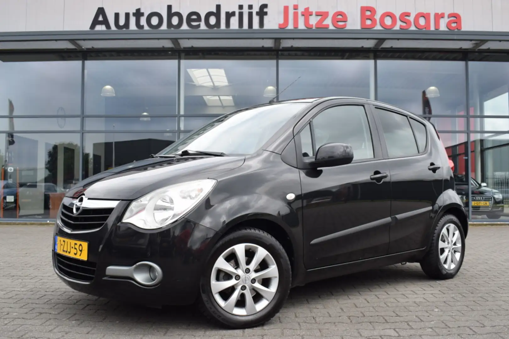 Opel Agila 1.0 Berlin Airco | Originele Audio | 15 Inch LMV | Noir - 1